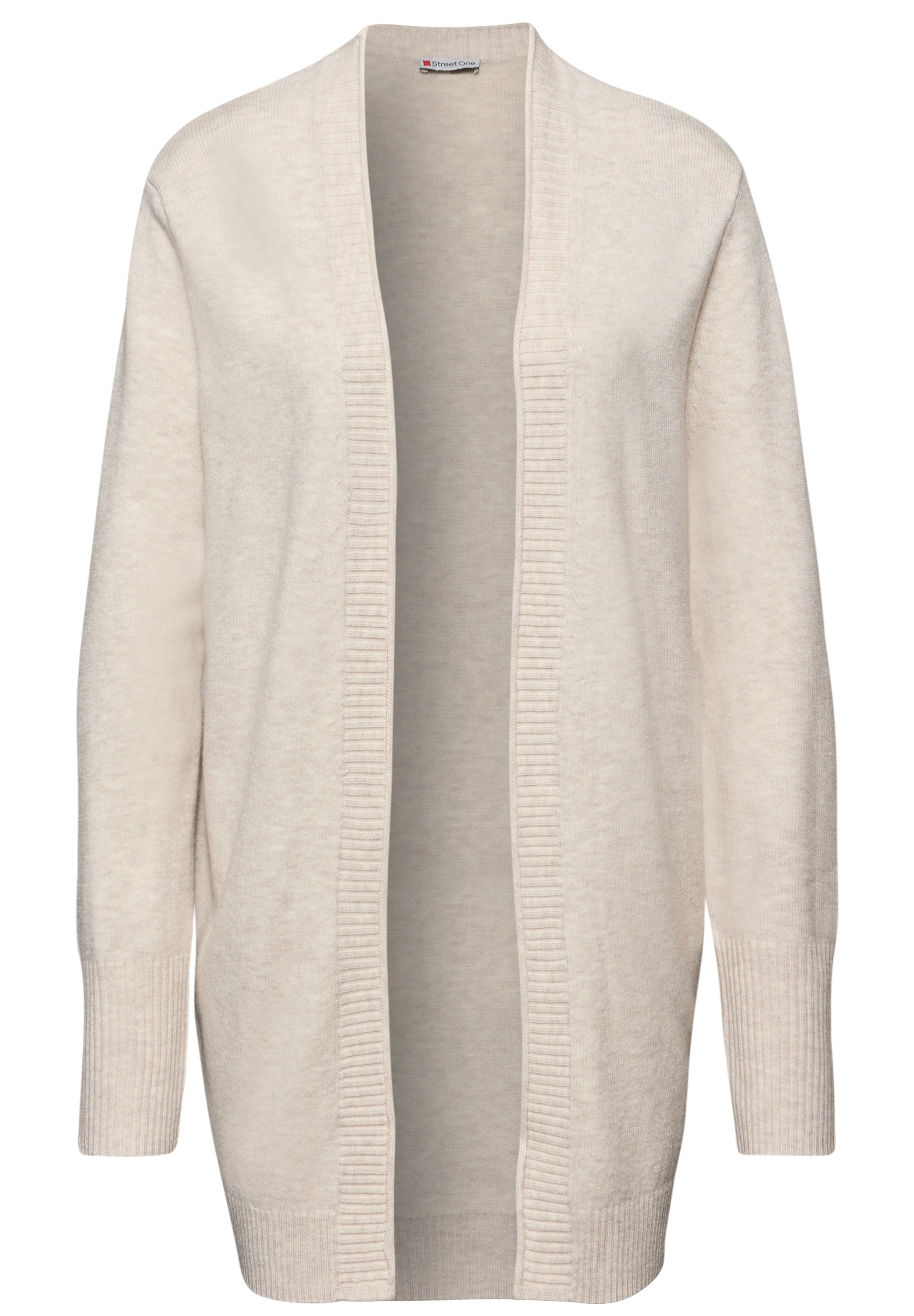 STREET ONE Strickjacke, in Unifarbe