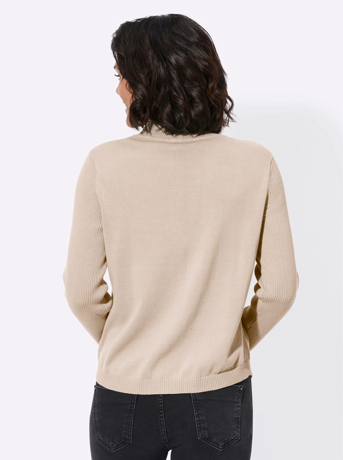 Casual Looks Stehkragenpullover »Pullover«