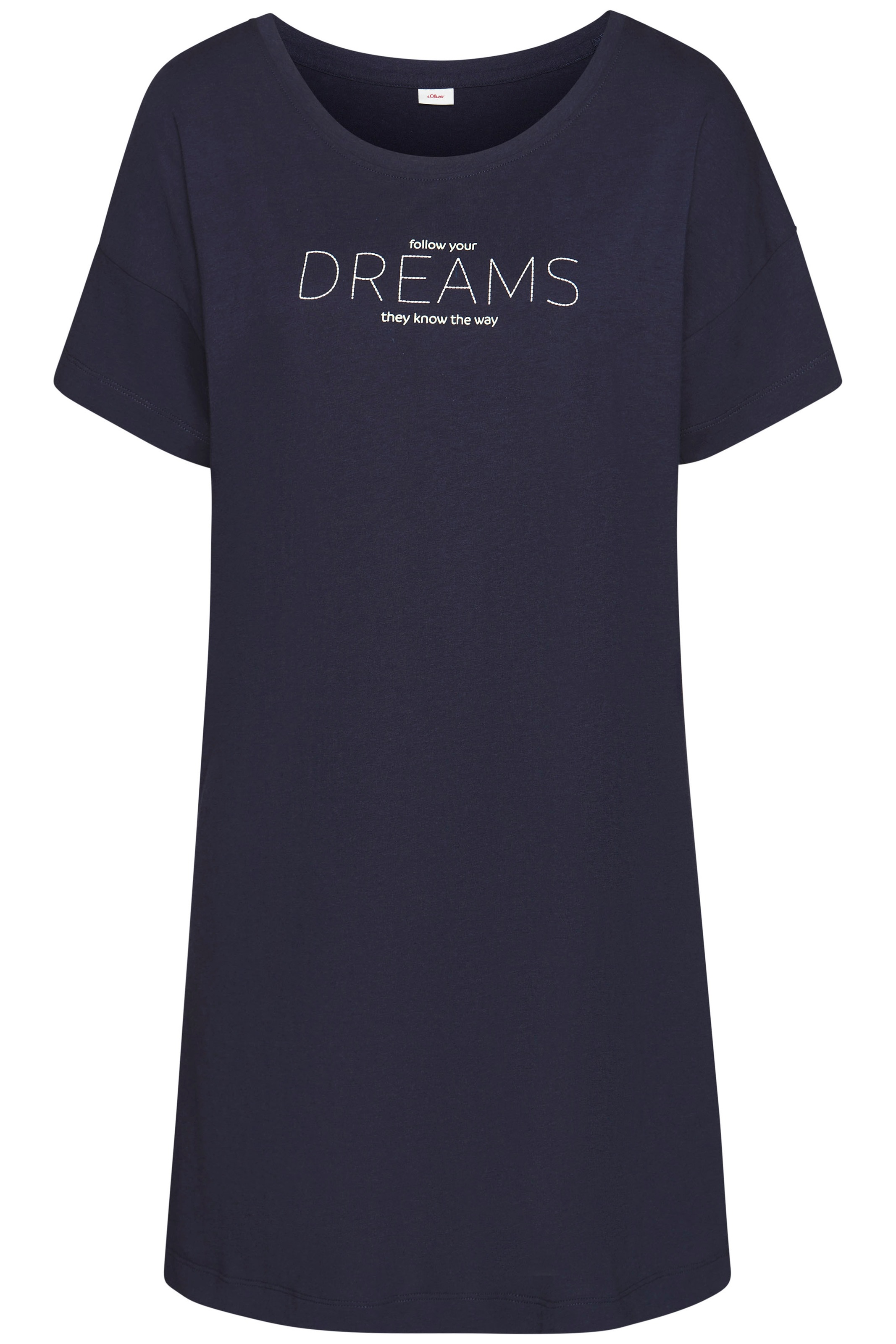 s.Oliver Sleepshirt 1-teilig, mit Frontdruck günstig online kaufen
