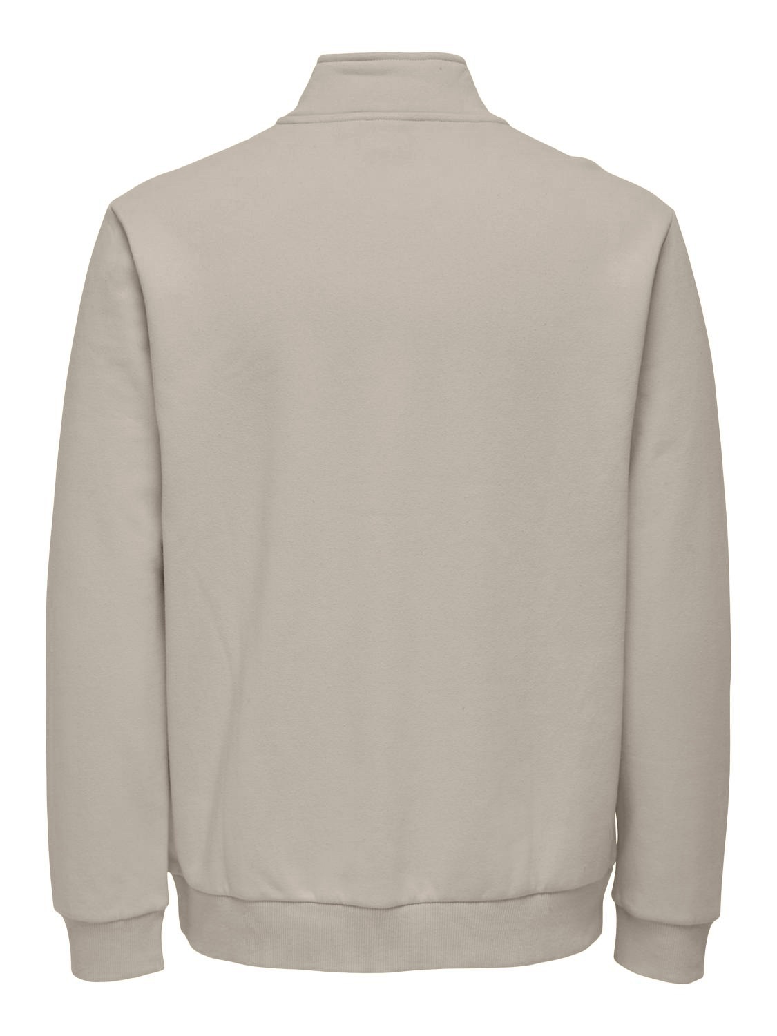 Thumbnail - ONLY & SONS Sweatshirt "ONSCERES HALF ZIP SWEAT", Baumwollmischung, regular fit