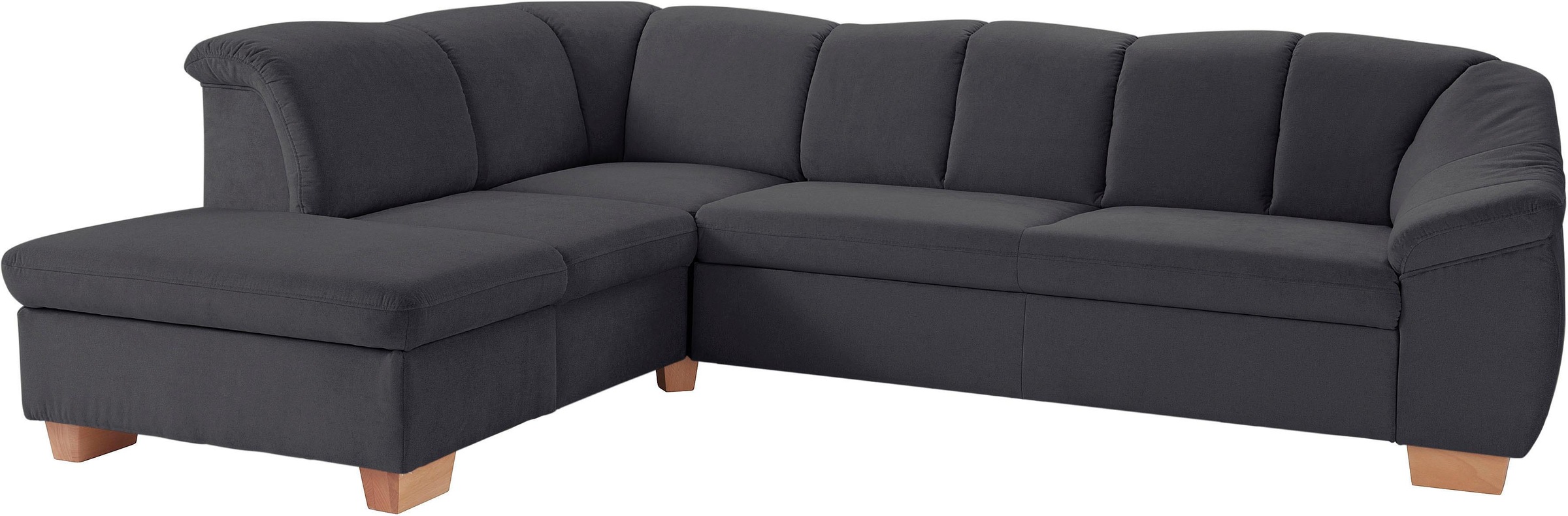sit&more Ecksofa "Santo L-Form", mit Federkern, wahlweise mit Bettfunktion günstig online kaufen
