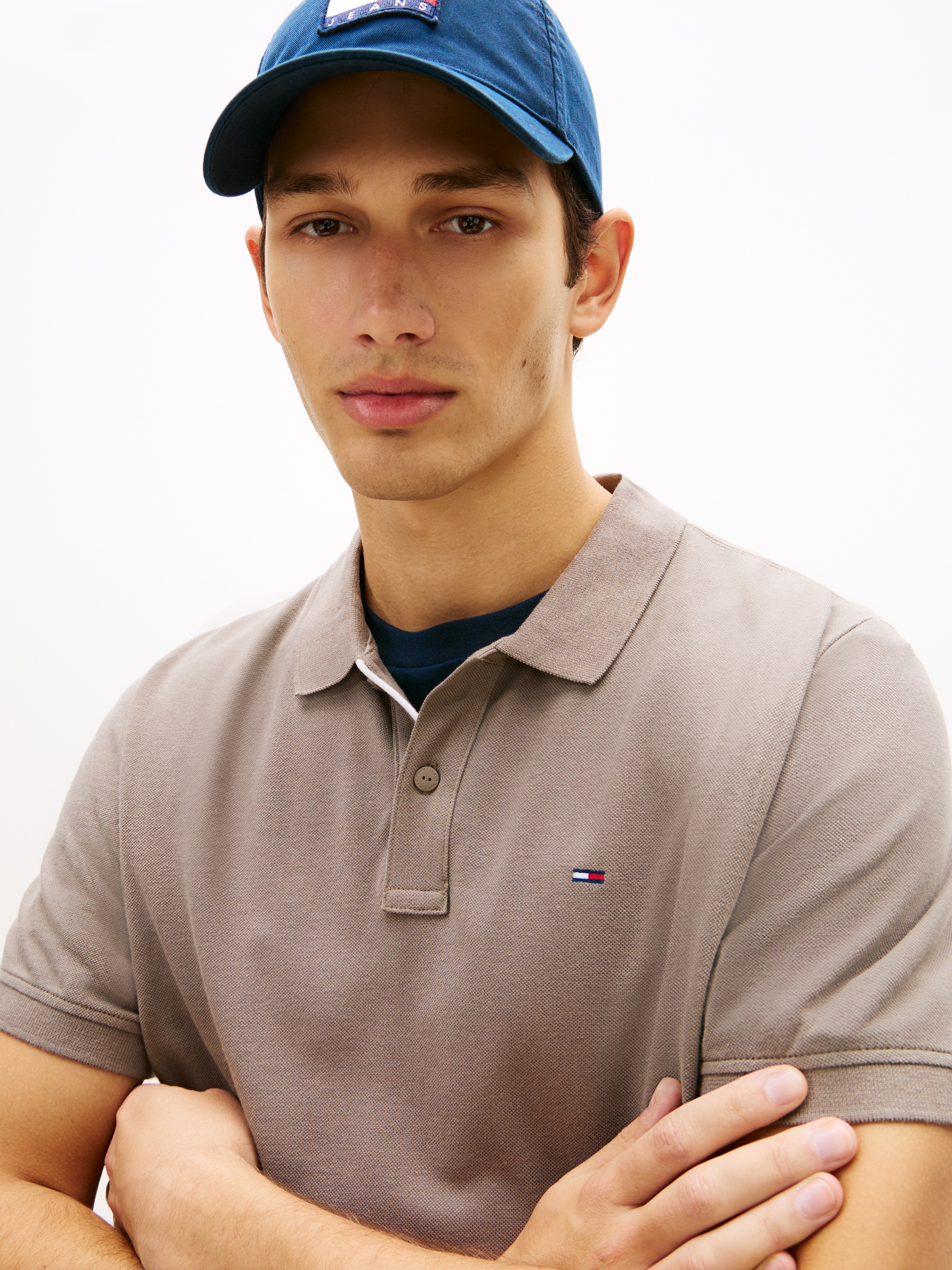 Tommy Jeans Poloshirt "TJM SLIM PLACKET POLO EXT" günstig online kaufen