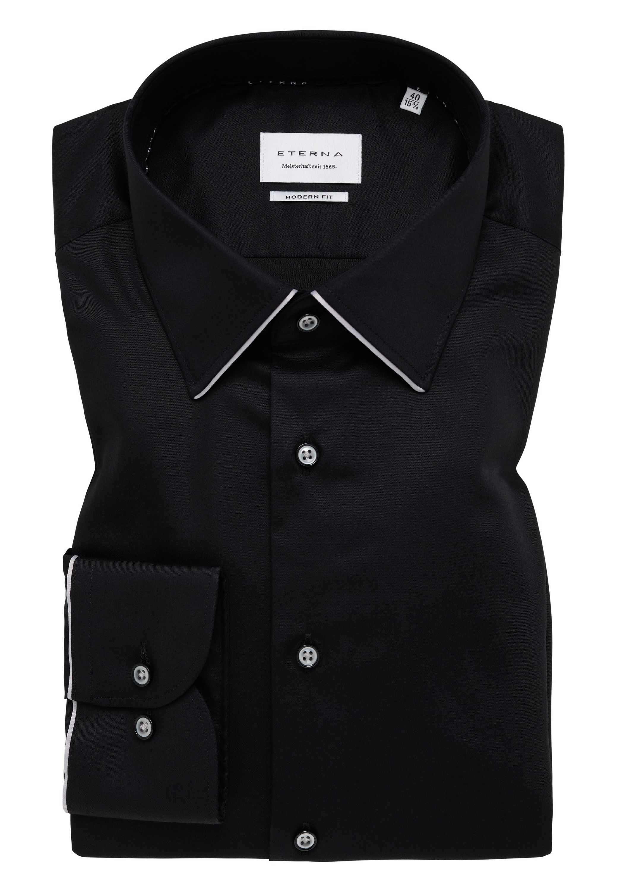 Eterna Langarmhemd »MODERN FIT«, NON IRON (bügelfrei)