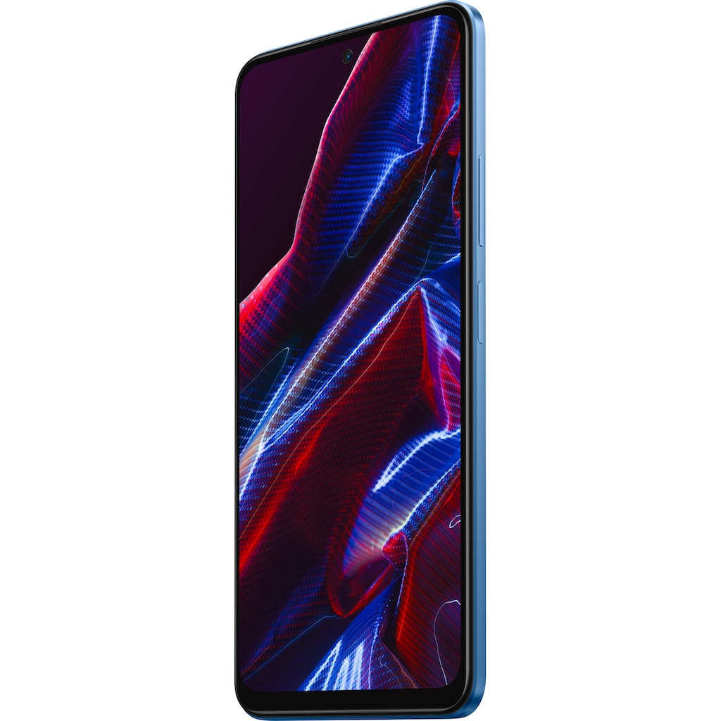 Xiaomi Smartphone »POCO X5 5G 6GB+128GB«, Blau, 16,9 cm/6,67 Zoll, 128 GB Speicherplatz, 48 MP Kamera