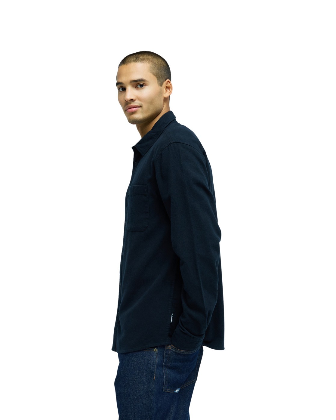 Quiksilver Langarmhemd »Motherfly Solid«