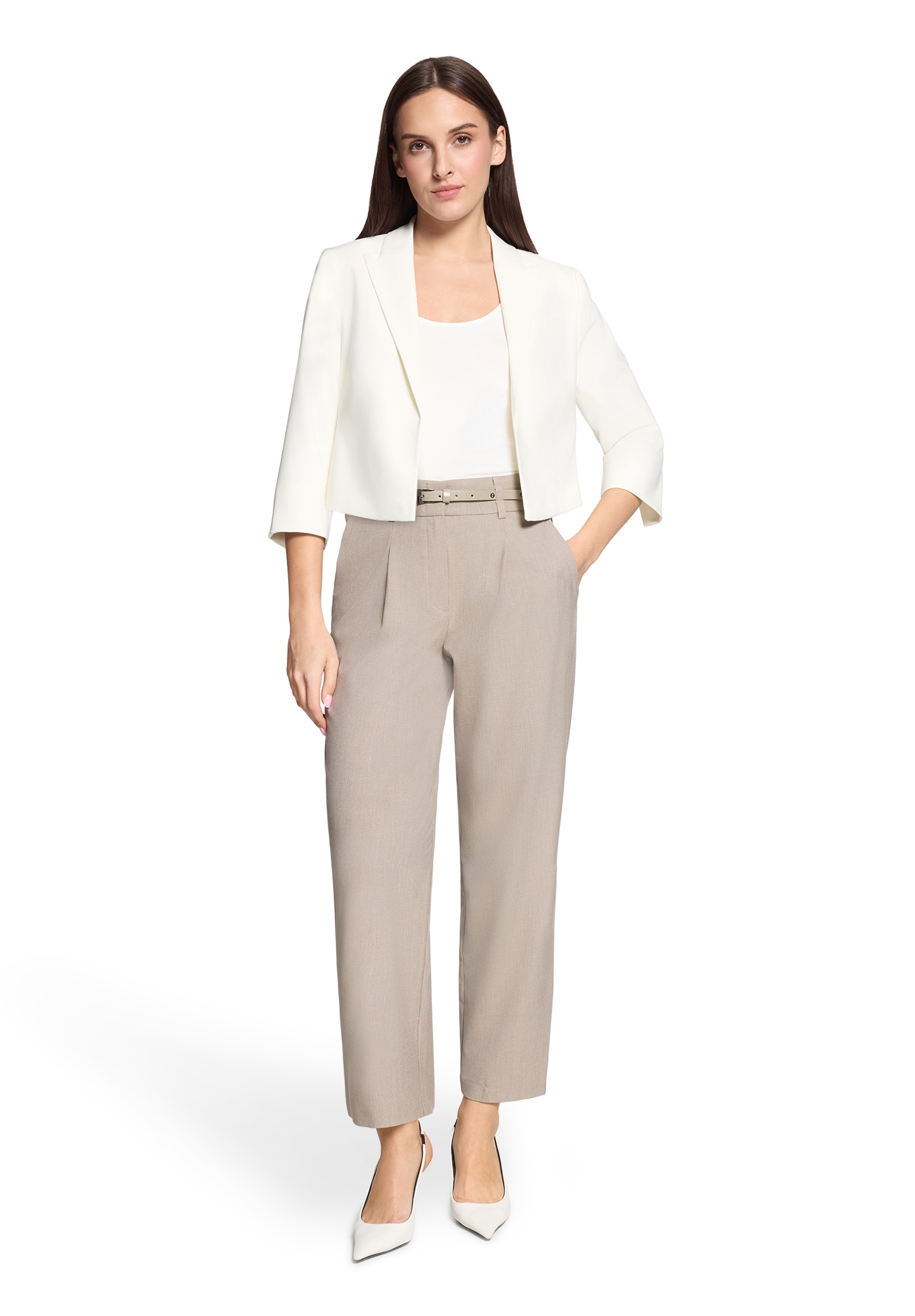 Betty Barclay Stoffhose »Damen unifarben«