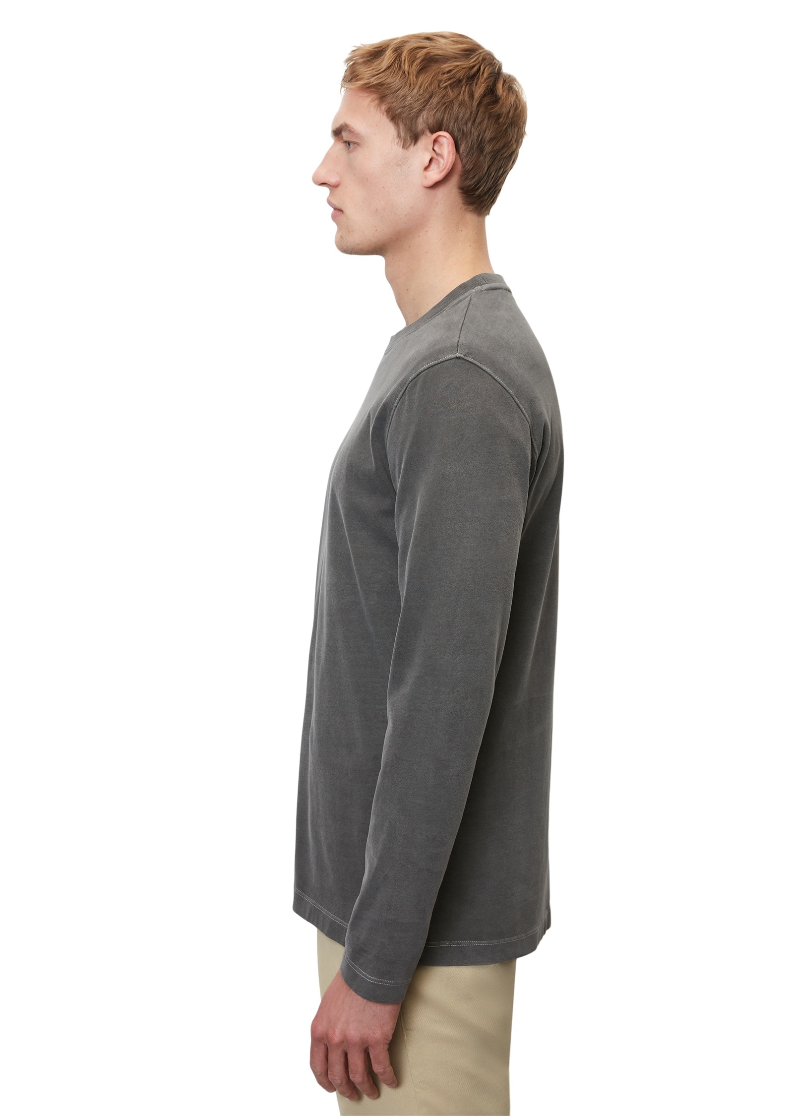 Marc OPolo Langarmshirt "aus Organic Cotton" günstig online kaufen