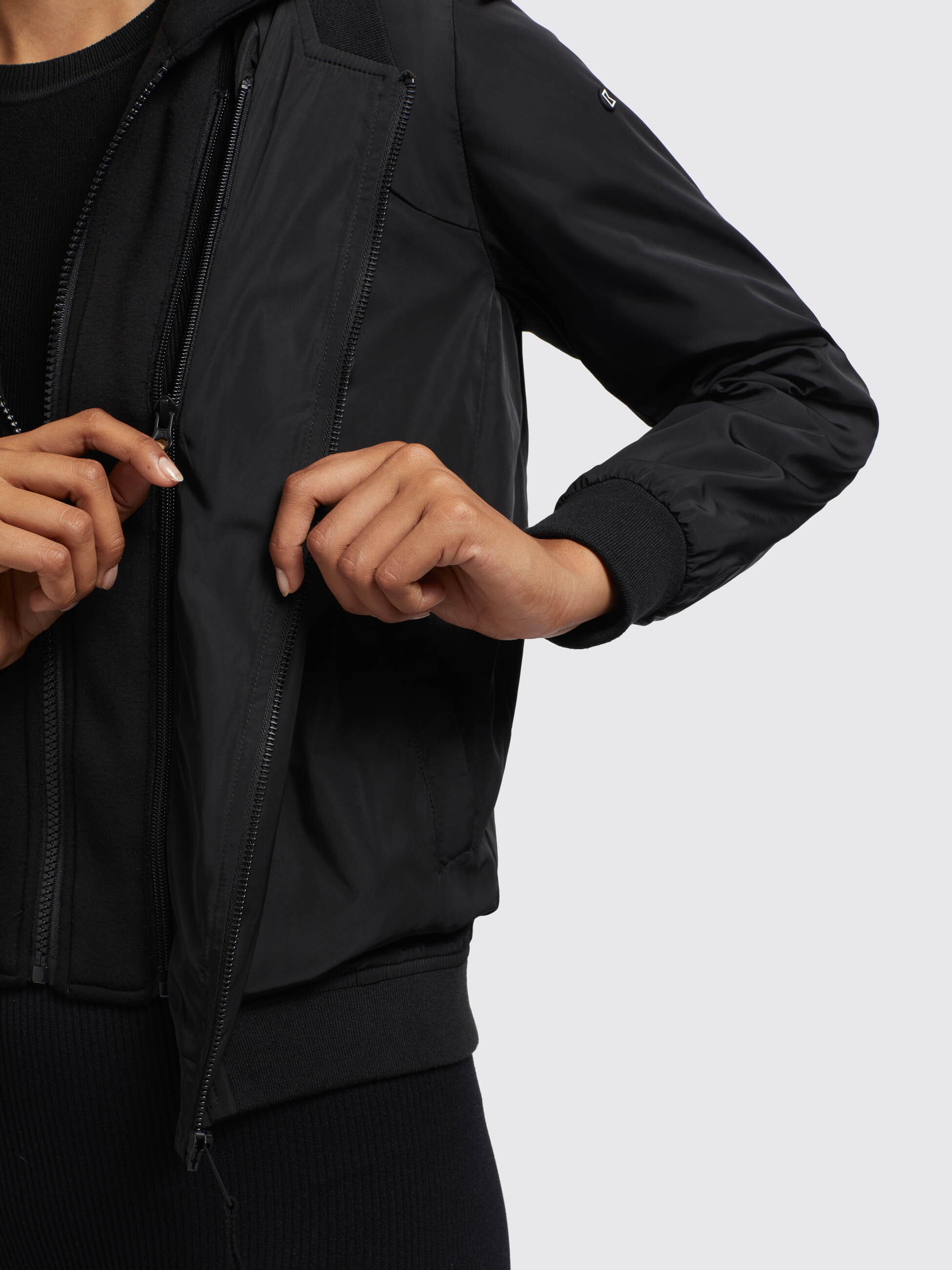 khujo Bomberjacke »PERSEE3«, mit Kapuze