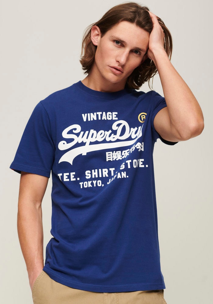 | kaufen BAUR VL CLASSIC TEE« T-Shirt Superdry STORE »VINTAGE ▷