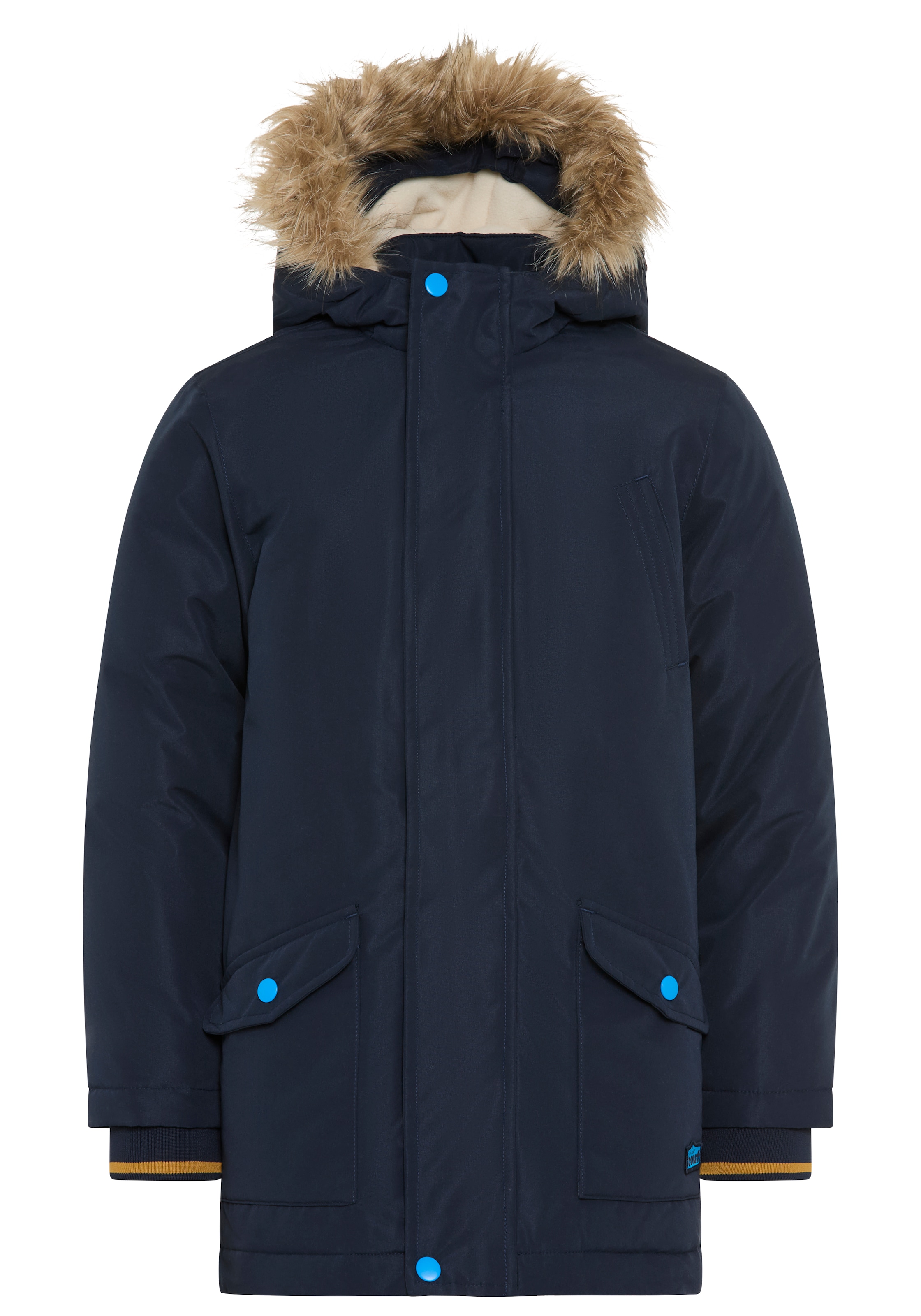 Scout Outdoorjacke »Parka mit Fellkragen - SCOUT« mit Kapuze Warmer Parka mit abnehmbaren Kapuzendetails, mit Fleecefütterung