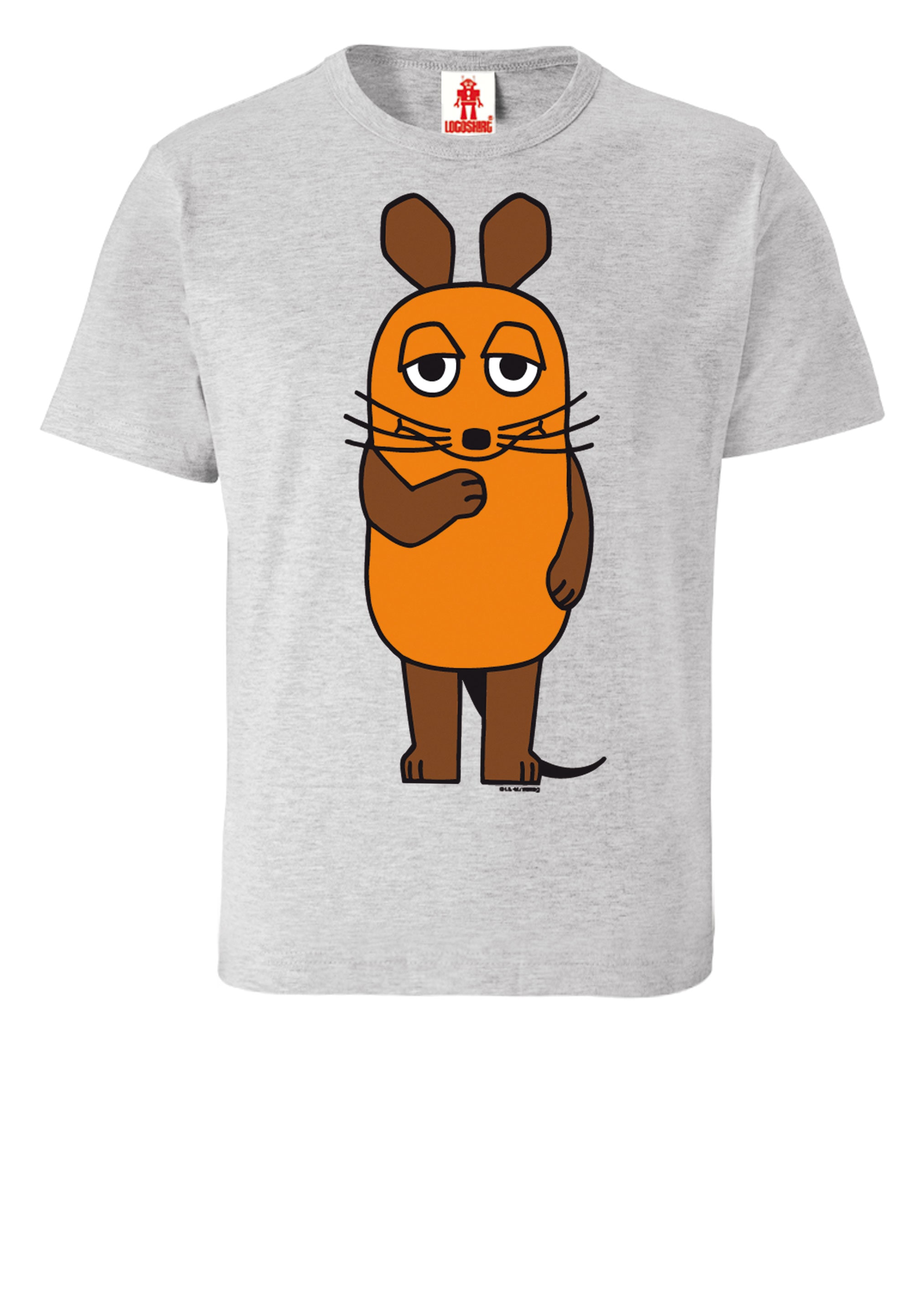LOGOSHIRT T-Shirt »Sendung mit der Maus - Maus«, mit coolem Print