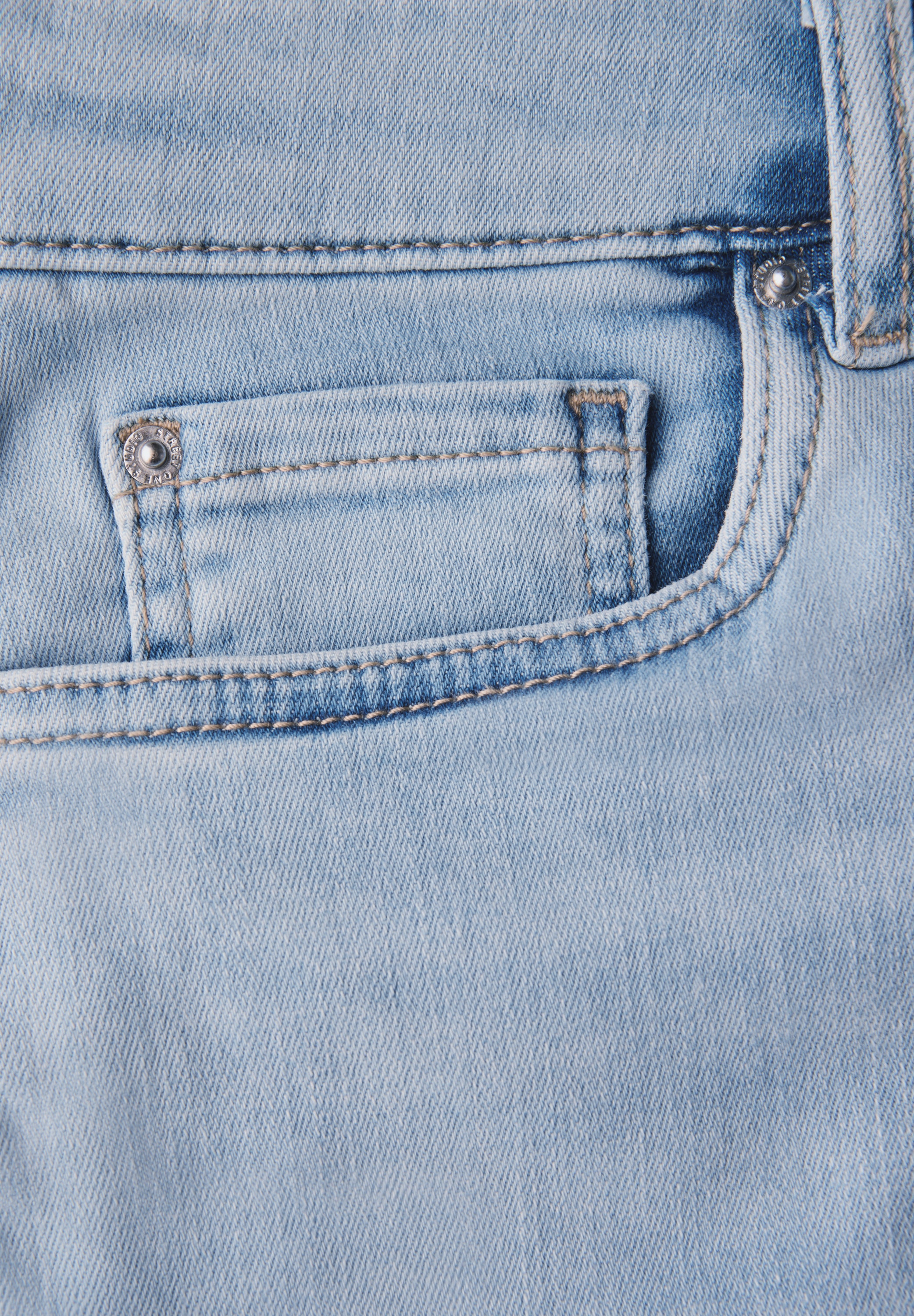 STREET ONE STUDIO Gerade Jeans, 5-Pocket-Style