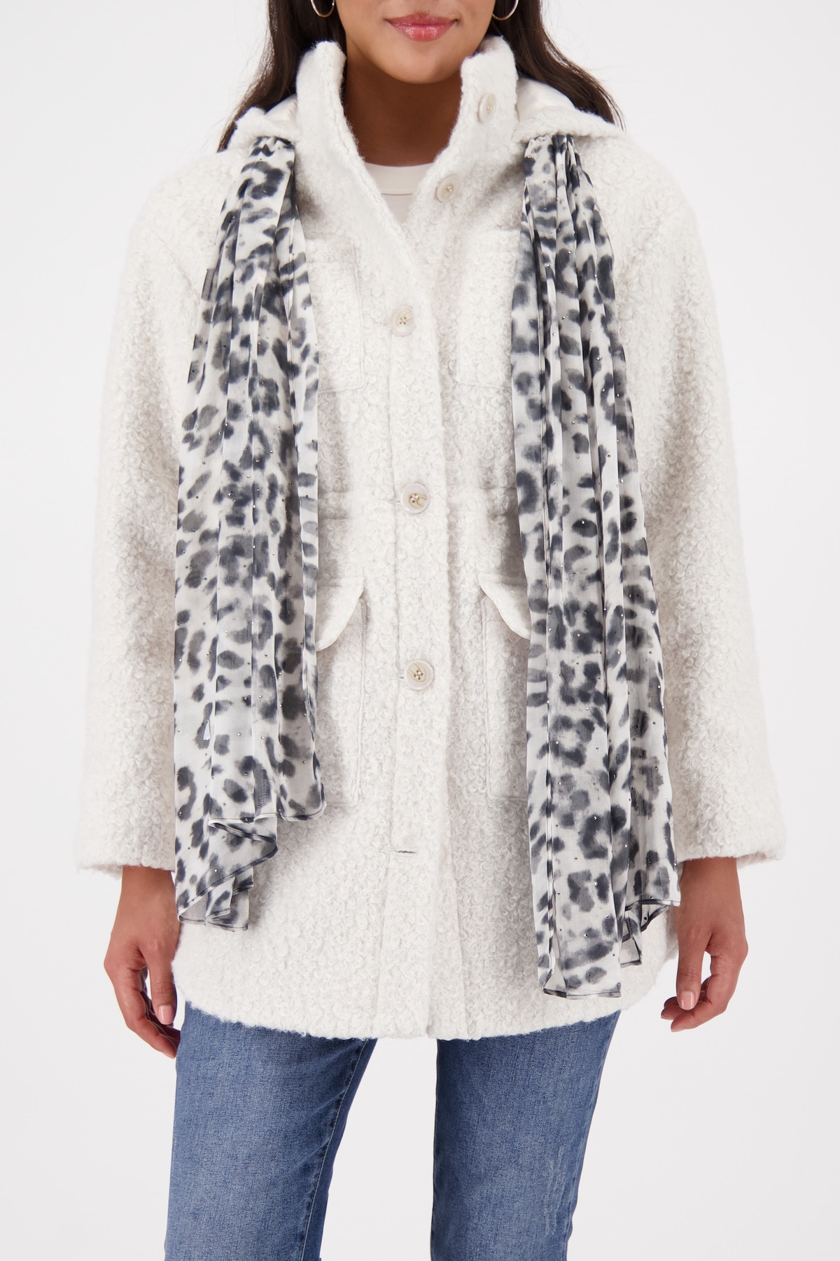 Monari Modetuch »Schal/Tuch Tuch Leo  Allover«