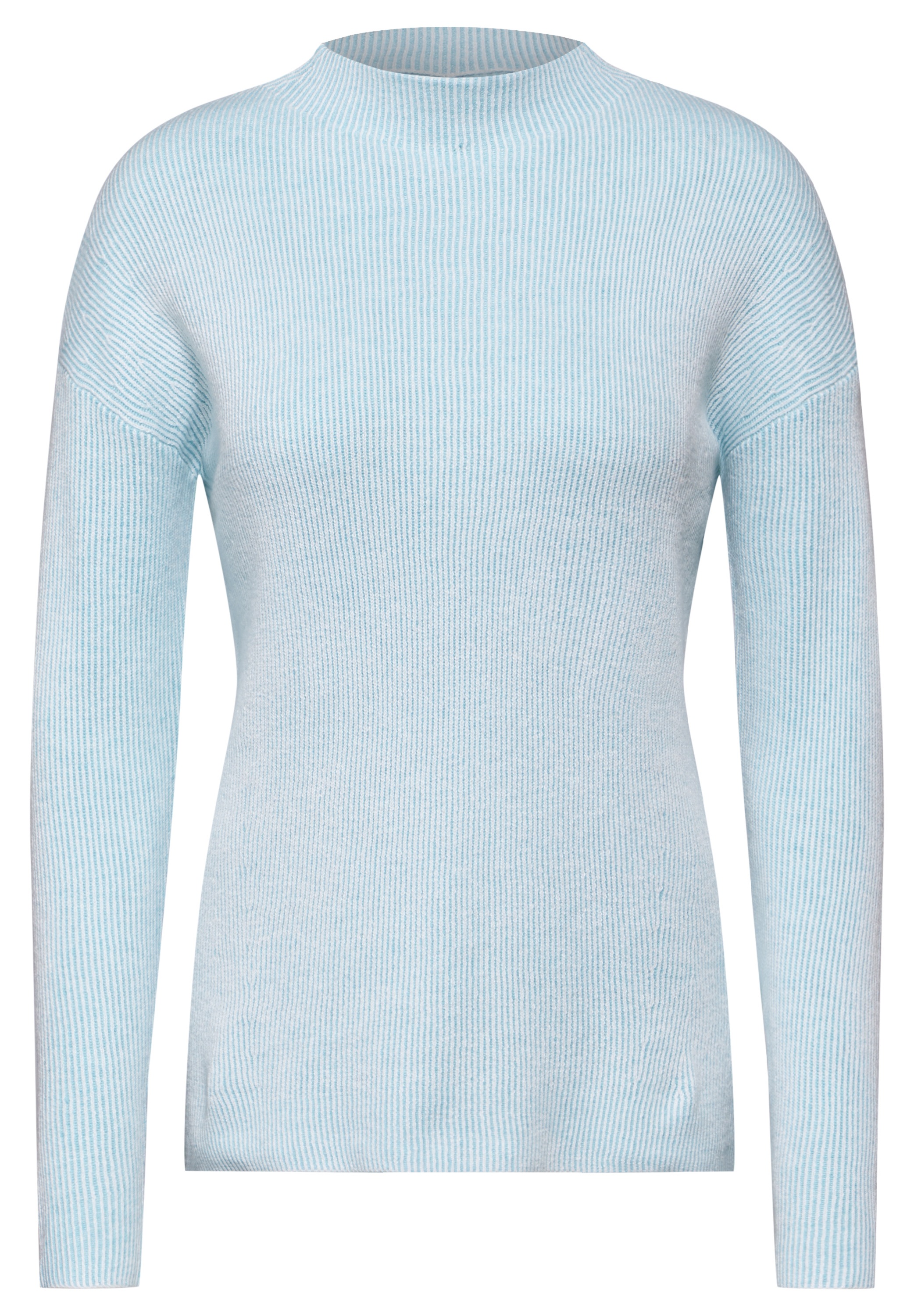 Cecil Strickpullover, mit Materialmix