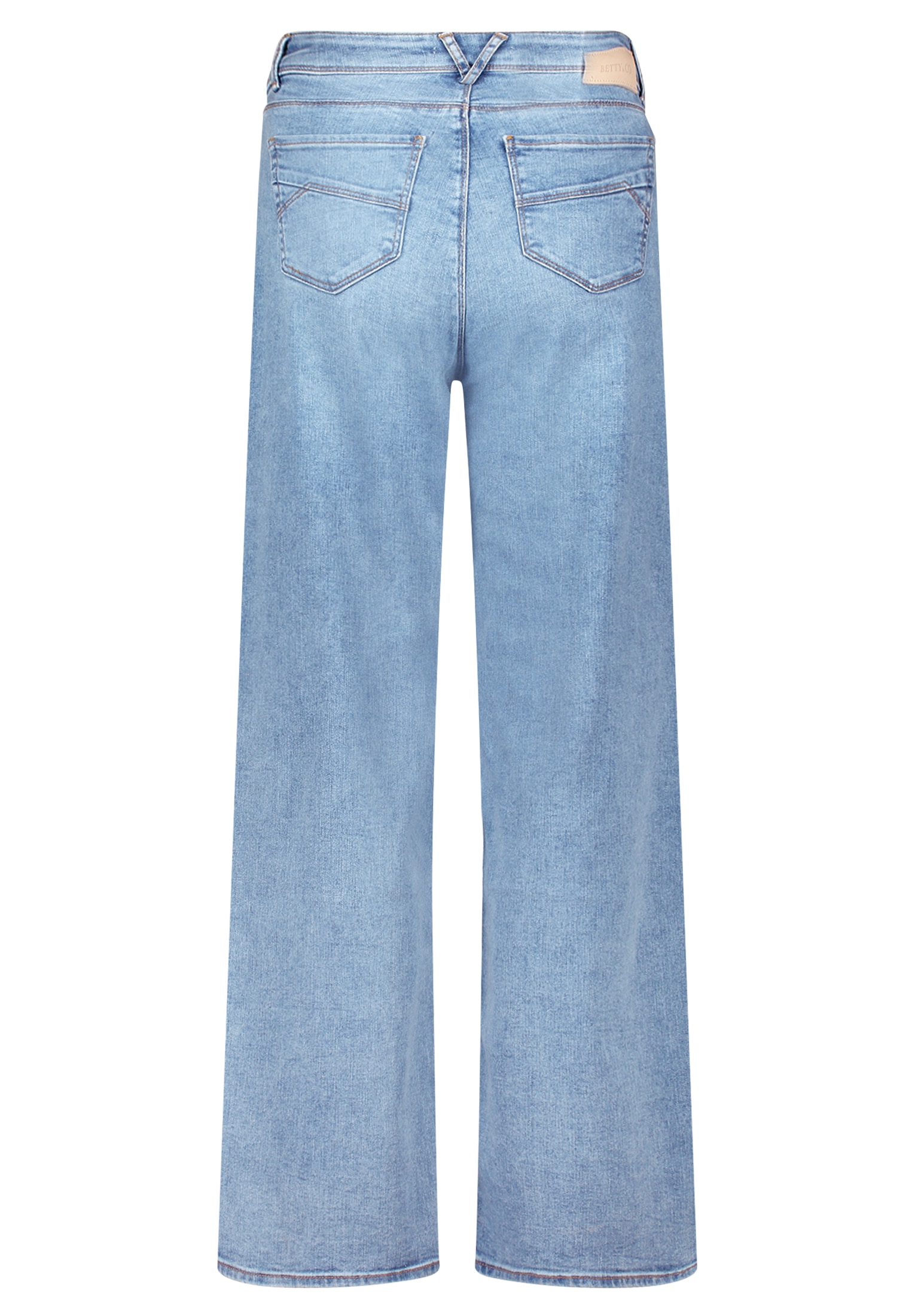 Betty&Co High-waist-Jeans »Damen mit weitem Bein«