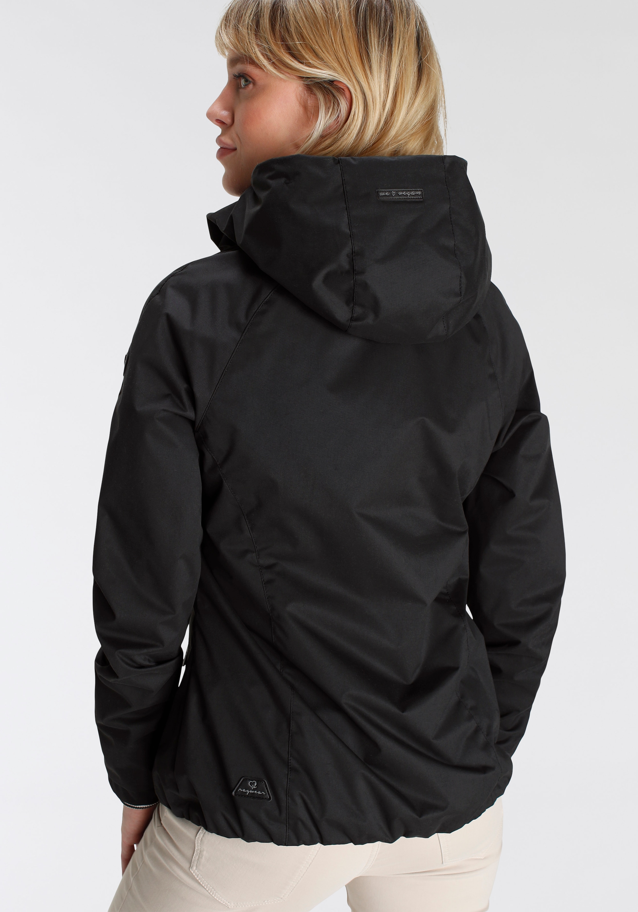 Ragwear Outdoorjacke »DIZZIE UNI O«, mit Kapuze, trendige Übergangsjacke mit Kapuze