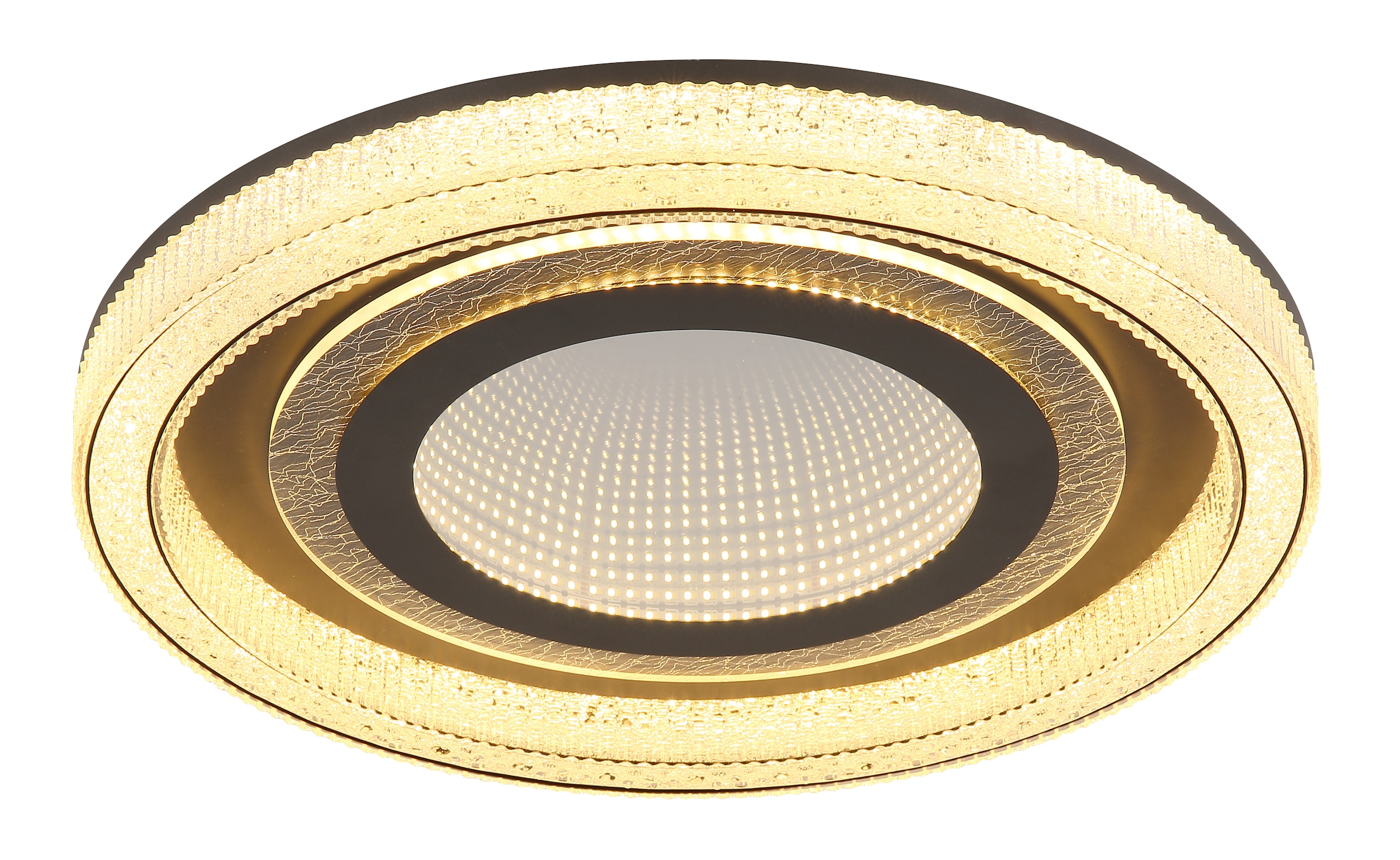 GLOBO LIGHTING LED Deckenleuchte »ALSUNA«, Leuchtmittel LED-Modul | LED fest integriert, Deckenlampe/rund/Wohnzimmer/Schlafzimmer/modern