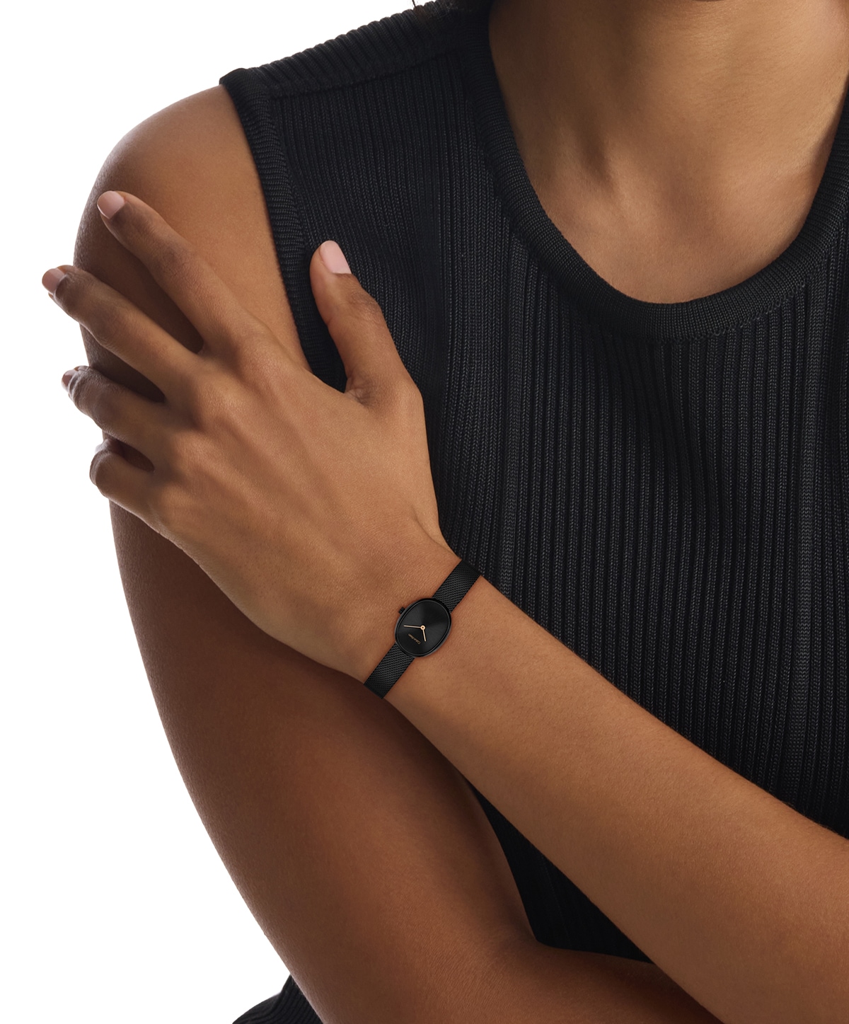 Calvin Klein Quarzuhr »Euphoria« Armbanduhr, Damenuhr, Edelstahlarmband, analog