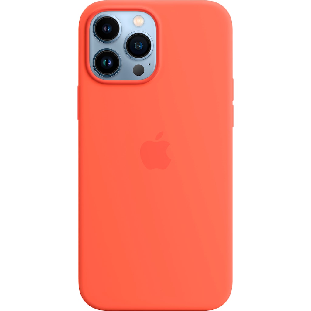 Apple Handyhülle »iPhone 13 Pro Max Silicone Case with MagSafe – Nectarine«, 17 cm (6,7 Zoll)