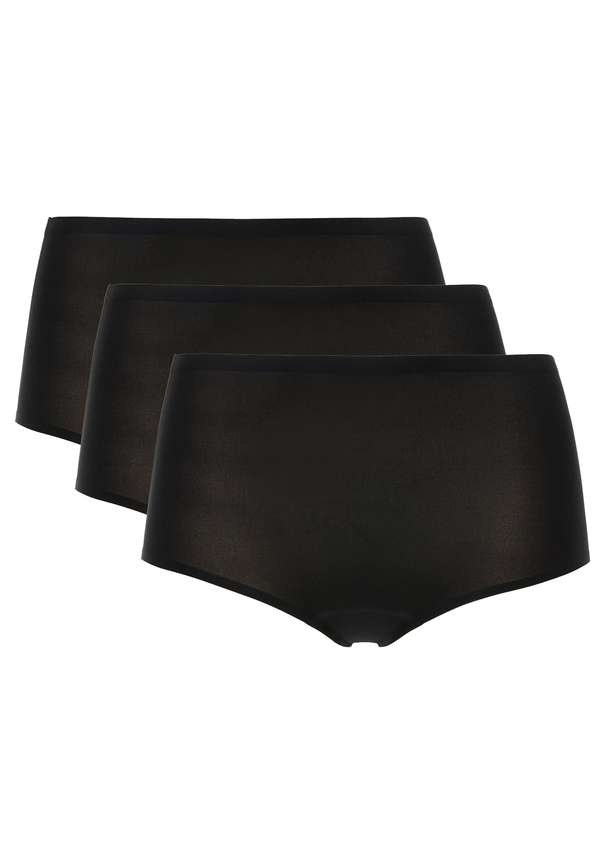 CHANTELLE Damen Panty "Panty SOFTSTRETCH 3er Pack", schwarz, Obermaterial: 80% Polyamid PA. 20% Elasthan EL., Unterhosen