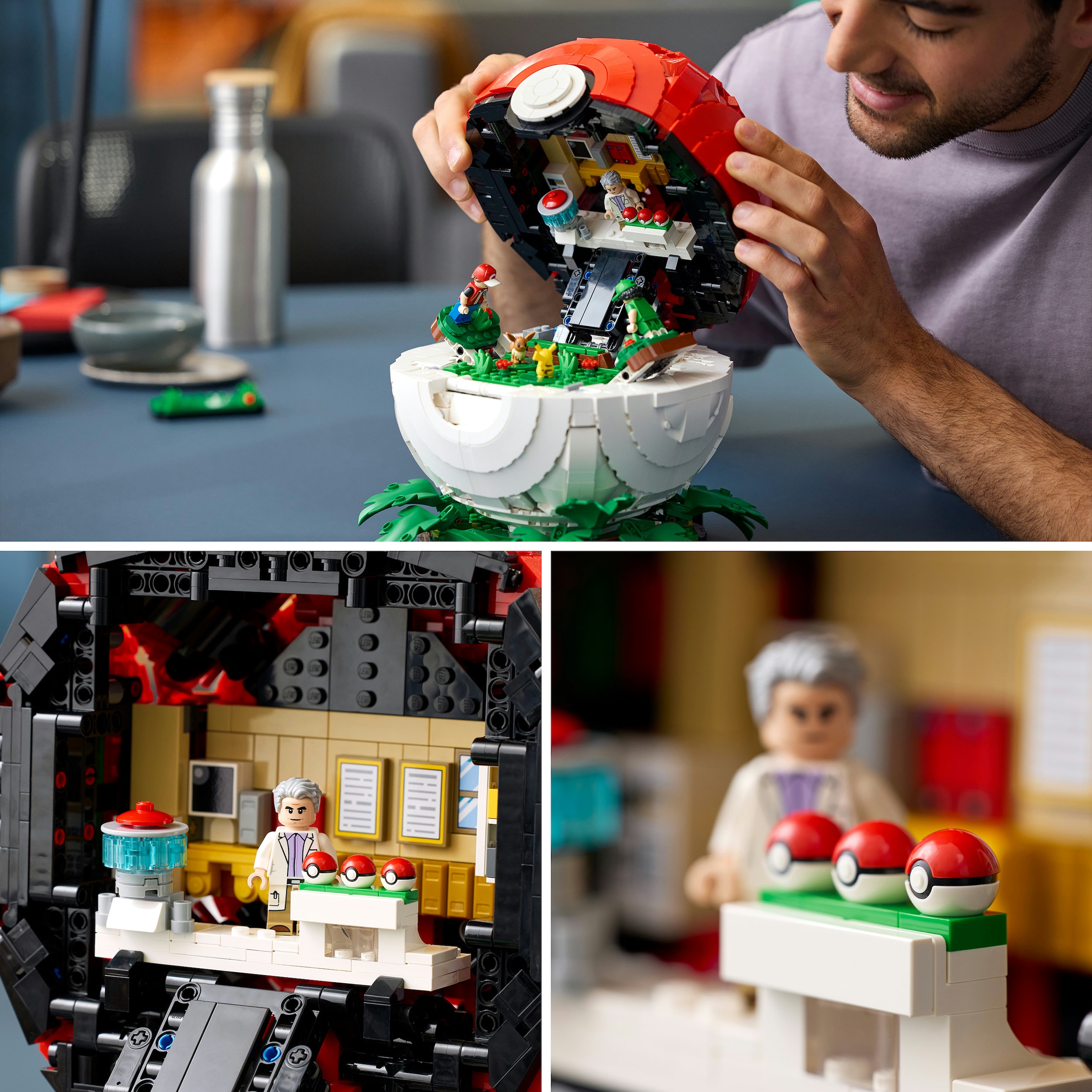 LEGO® Konstruktionsspielsteine »Pokéball mit Beeindruckenden Trainermomenten (72154), LEGO Pokémon« Made in Europe