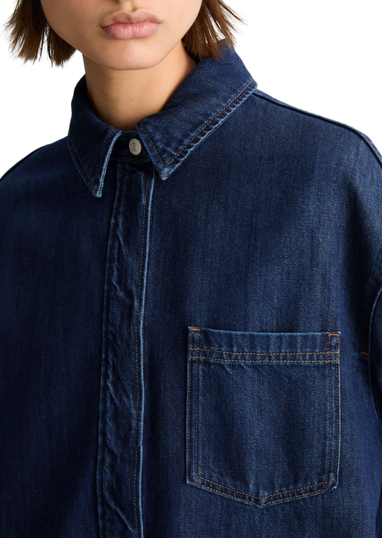 Marc O'Polo DENIM Jeanskleid »made with Orange Fiber«