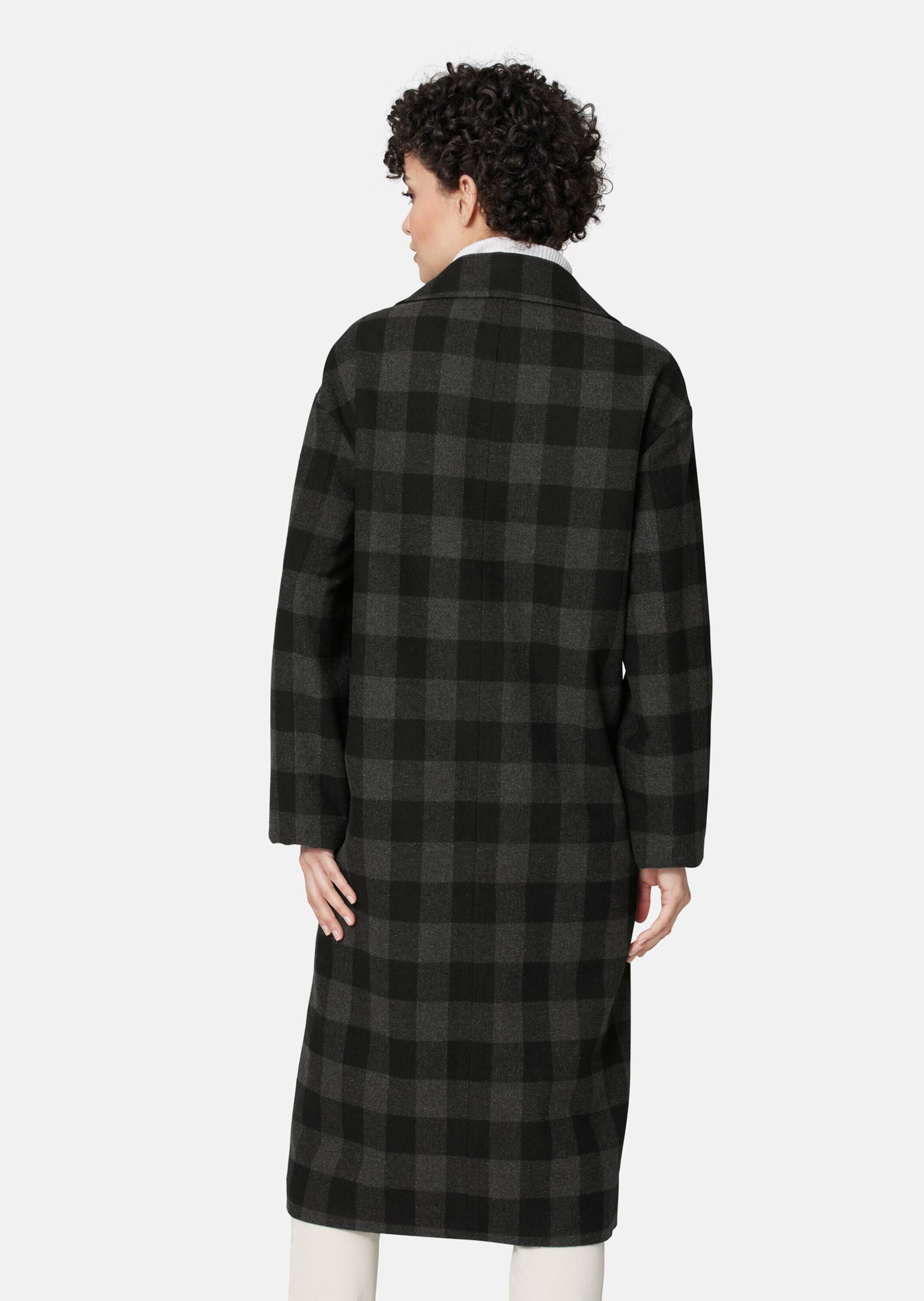 MADELEINE Langmantel »Mantel Karomantel in lässiger Oversized-Form«