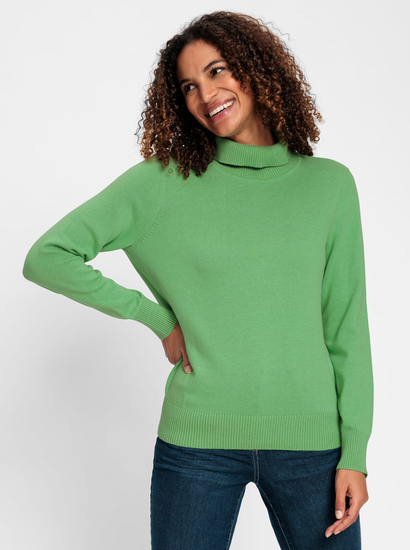 Casual Looks Rollkragenpullover »Pullover«
