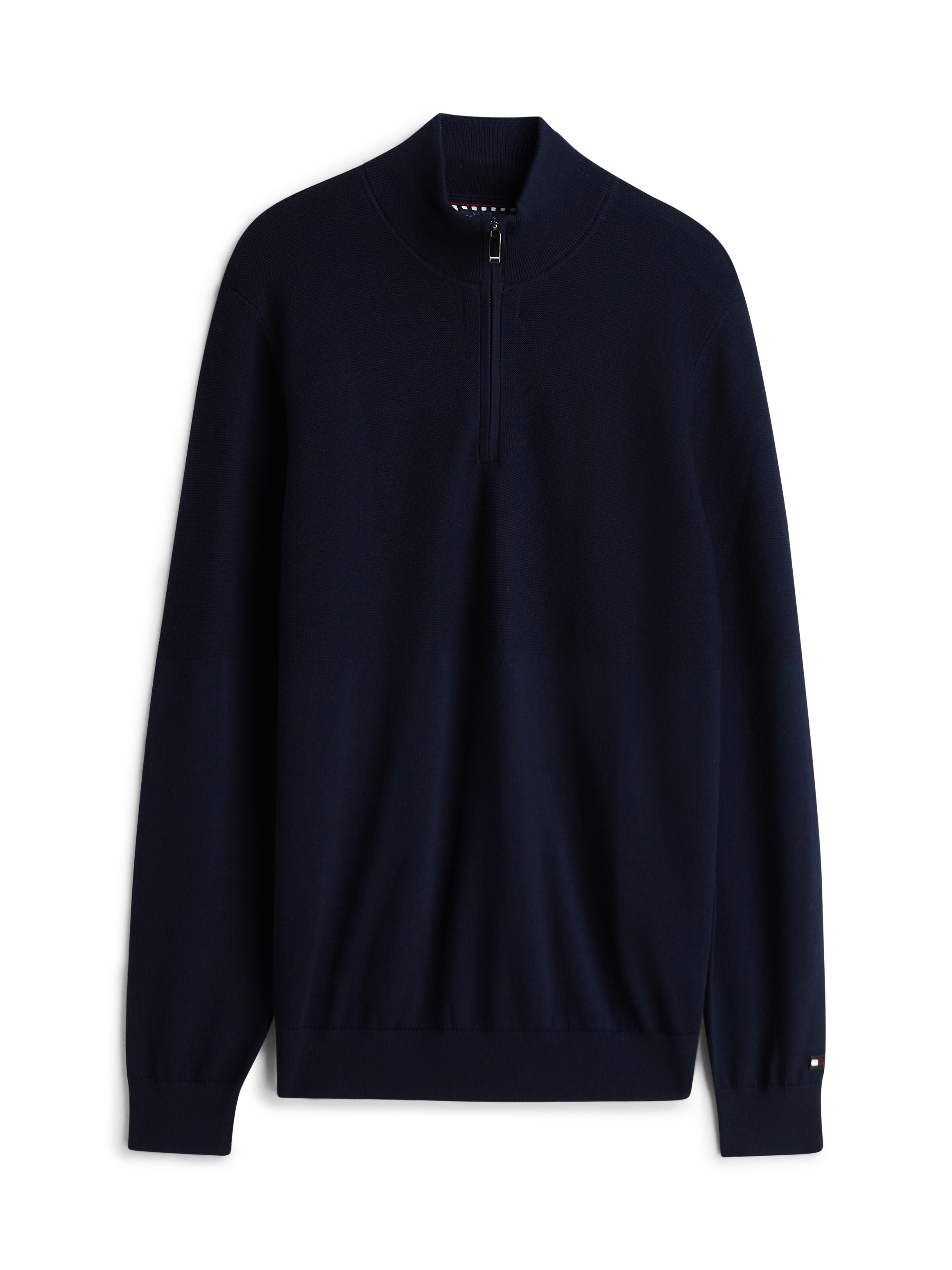 Tommy Hilfiger Stehkragenpullover »NY PERFORMANCE MOCK NECK« Stehkragen mit Reißverschluss