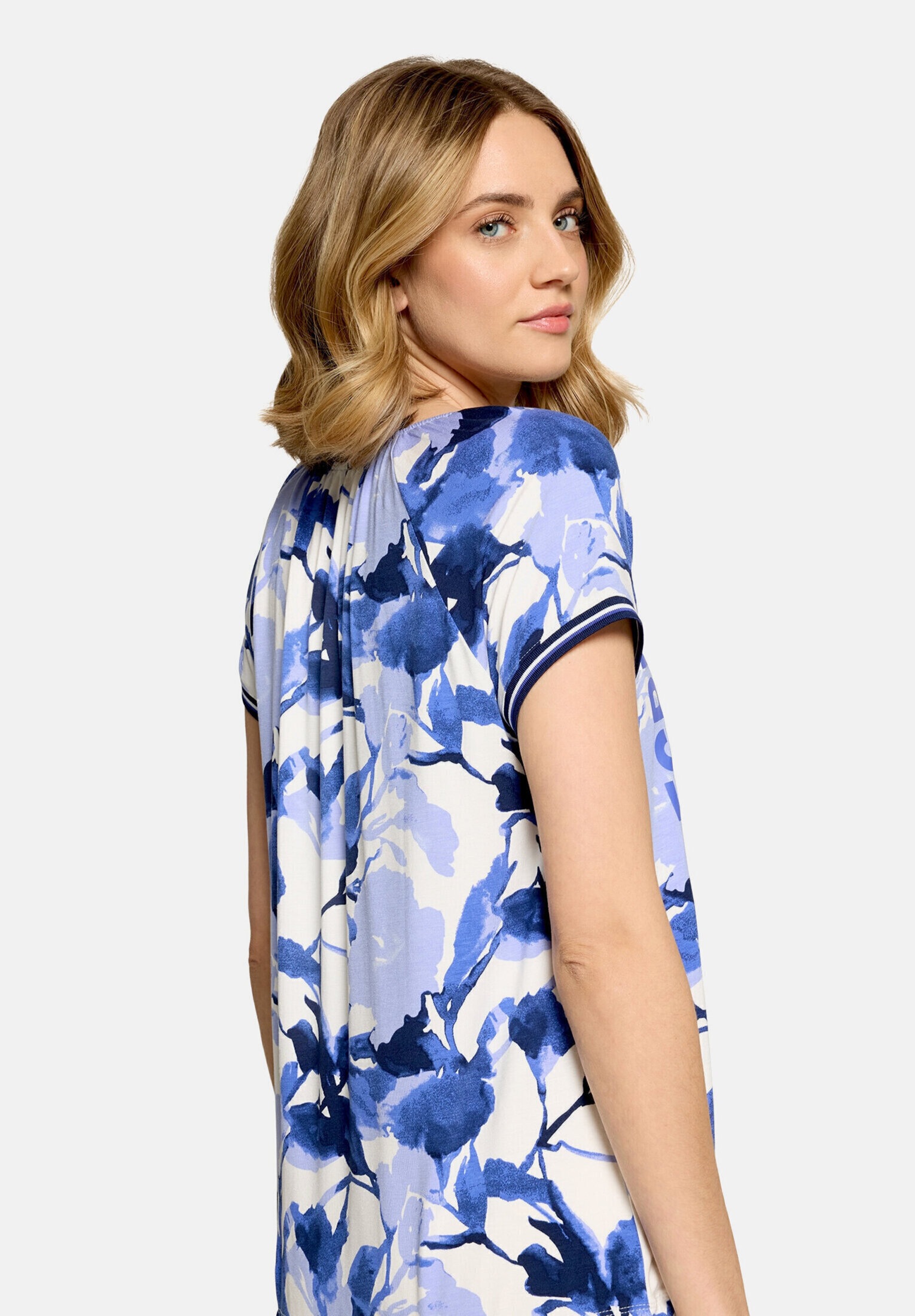 Betty Barclay Kurzarmshirt »Damen mit Raffung« 1 tlg.