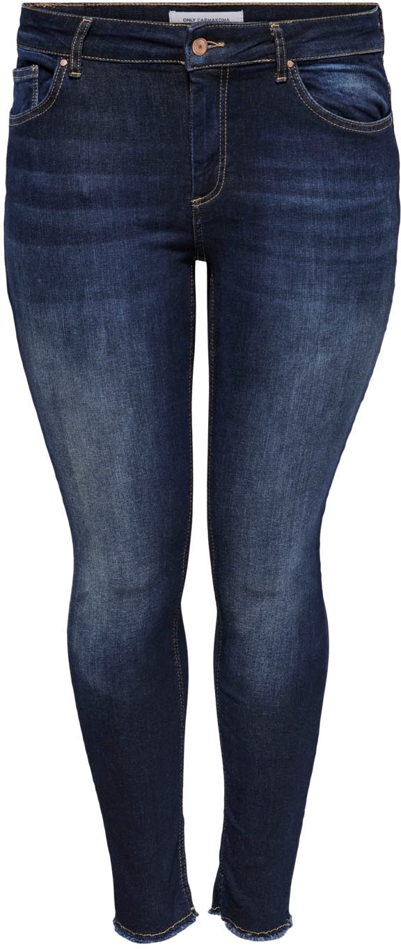 Skinny-fit-Jeans Optik REG ANK CARMAKOMA ONLY in BAUR SK JNS«, für »CARWILLY bestellen washed-out |