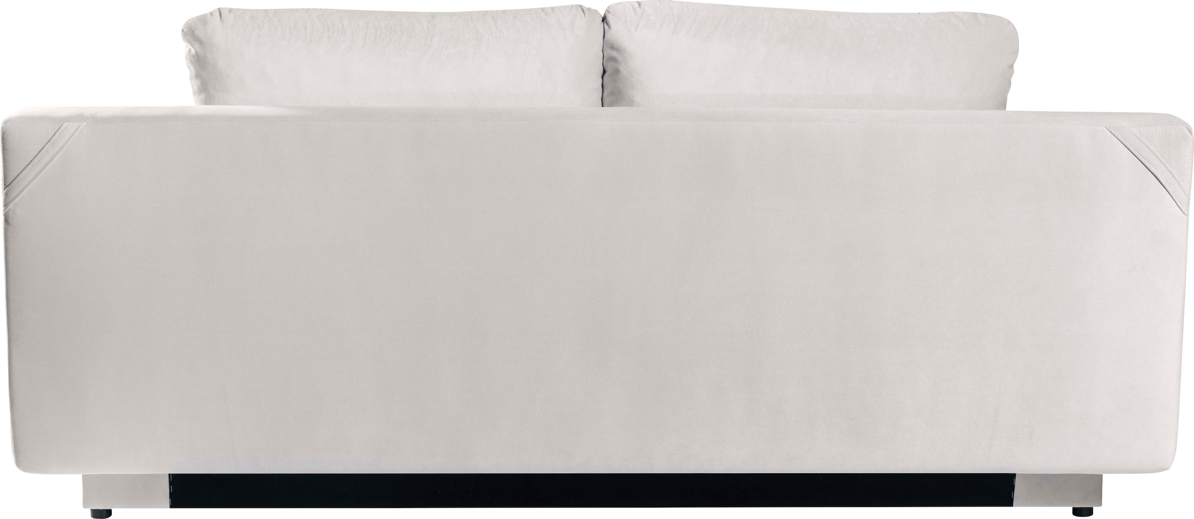 WERK2 Schlafsofa »Rosso«, 2-Sitzer Sofa und Schlafcouch mit Federkern & Bettkasten