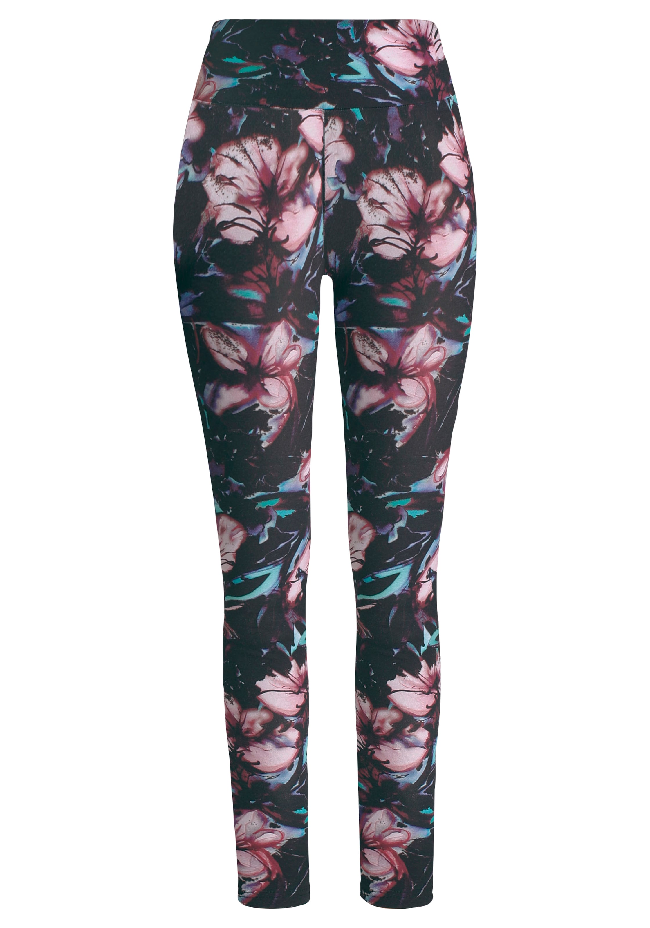 H.I.S Leggings, mit Blumendruck, Loungewaer