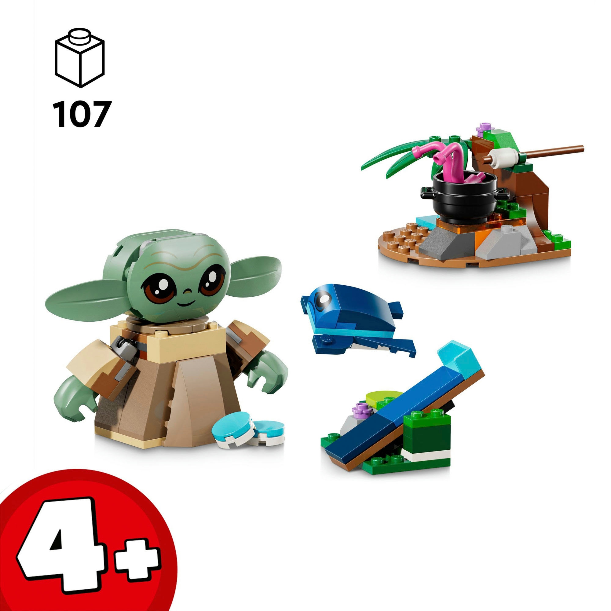 LEGO® Konstruktionsspielsteine »Grogus Zuhause (75443), LEGO Star Wars« Made in Europe