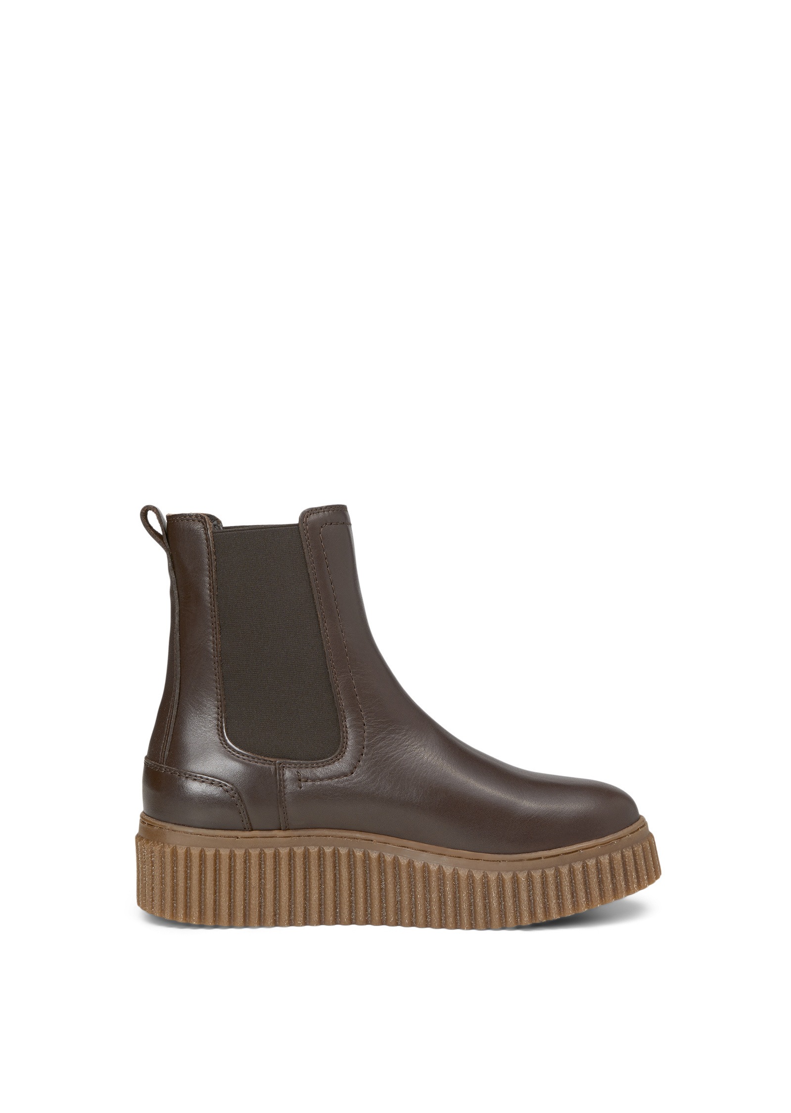 Marc O'Polo Chelseaboots »mit gerillter Plateausohle«
