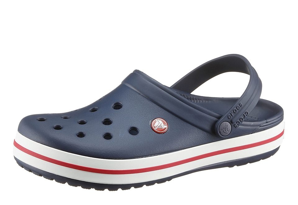 Crocs Clog »Crocband«, Sommerschuh, Gartenschuh, Poolslides, mit farbiger Laufsohle