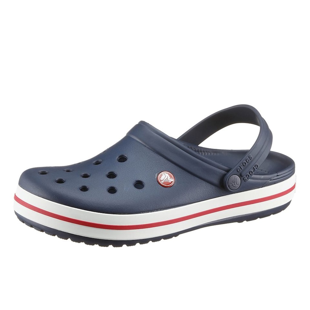 Crocs Clog »Crocband«, Sommerschuh, Gartenschuh, Poolslides, mit farbiger Laufsohle