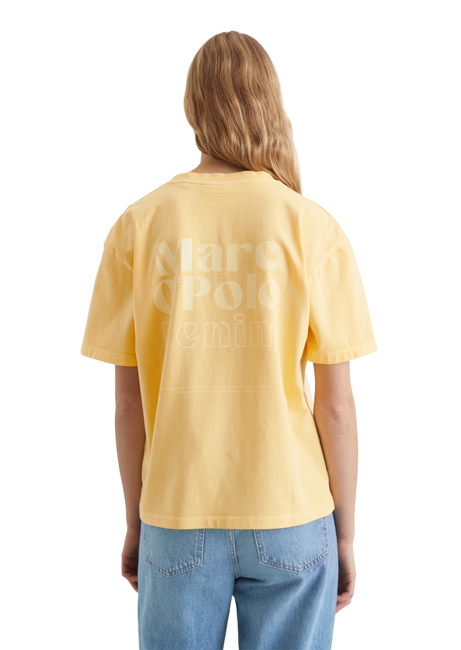 Marc O'Polo DENIM T-Shirt »mit Rückenprint«