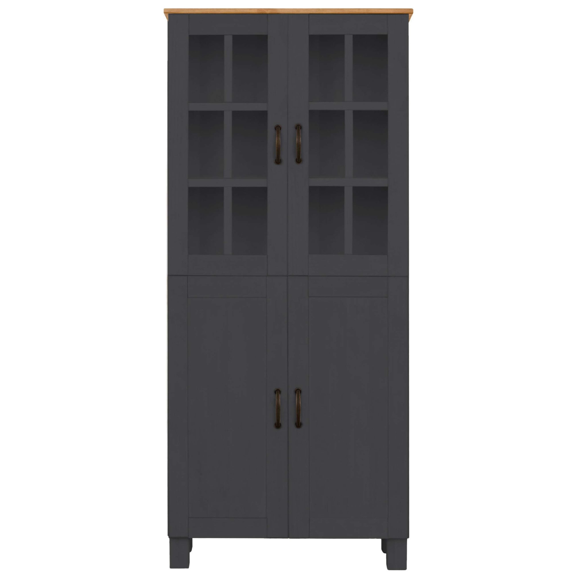 Home affaire Hochschrank »Rodby«, FSC®-zertifiziertes Massivholz, Breite 75cm, Höhe 170cm
