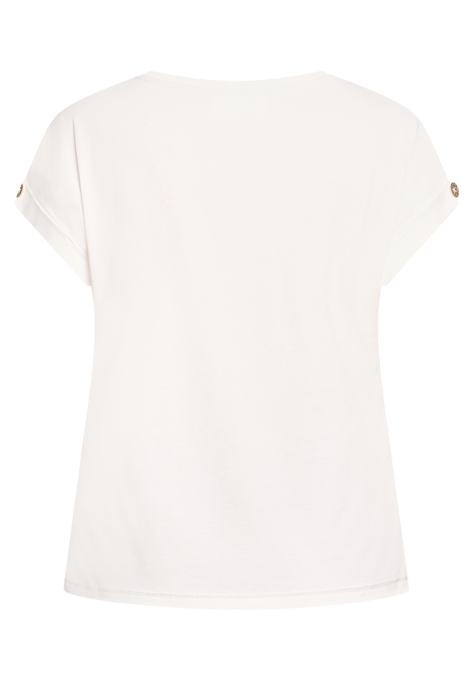 Cartoon Kurzarmshirt »Damen mit Ärmelaufschlag« 1