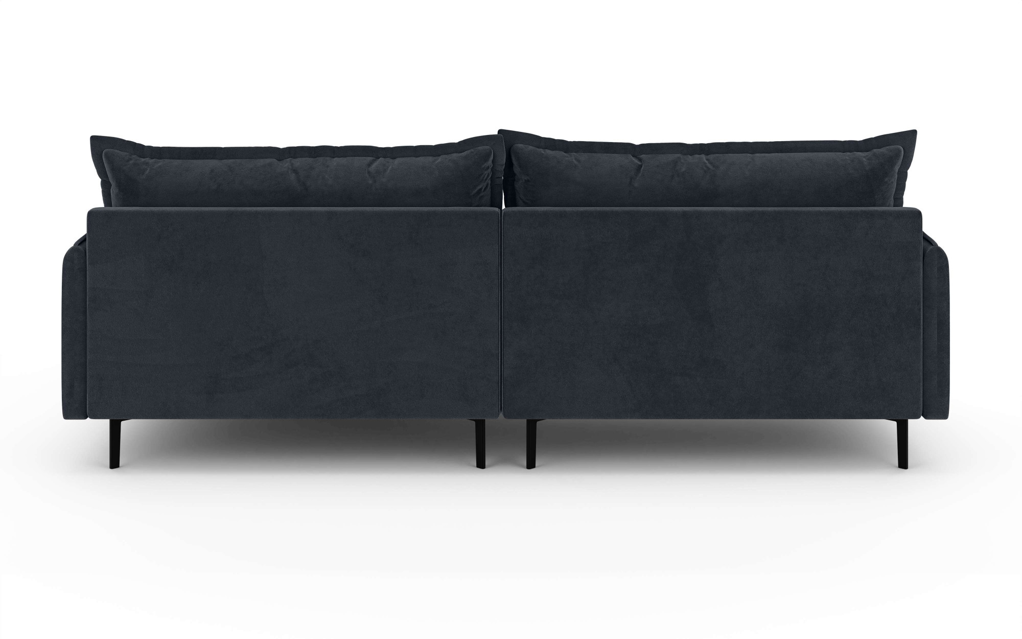 INOSIGN Ecksofa »ALEXANDRIA mit Recamiere rechts oder links bestellbar, moderne Bezüge«, L-Form mit Wellenunterfederung, Maße: B/H/T 246/86/190 cm