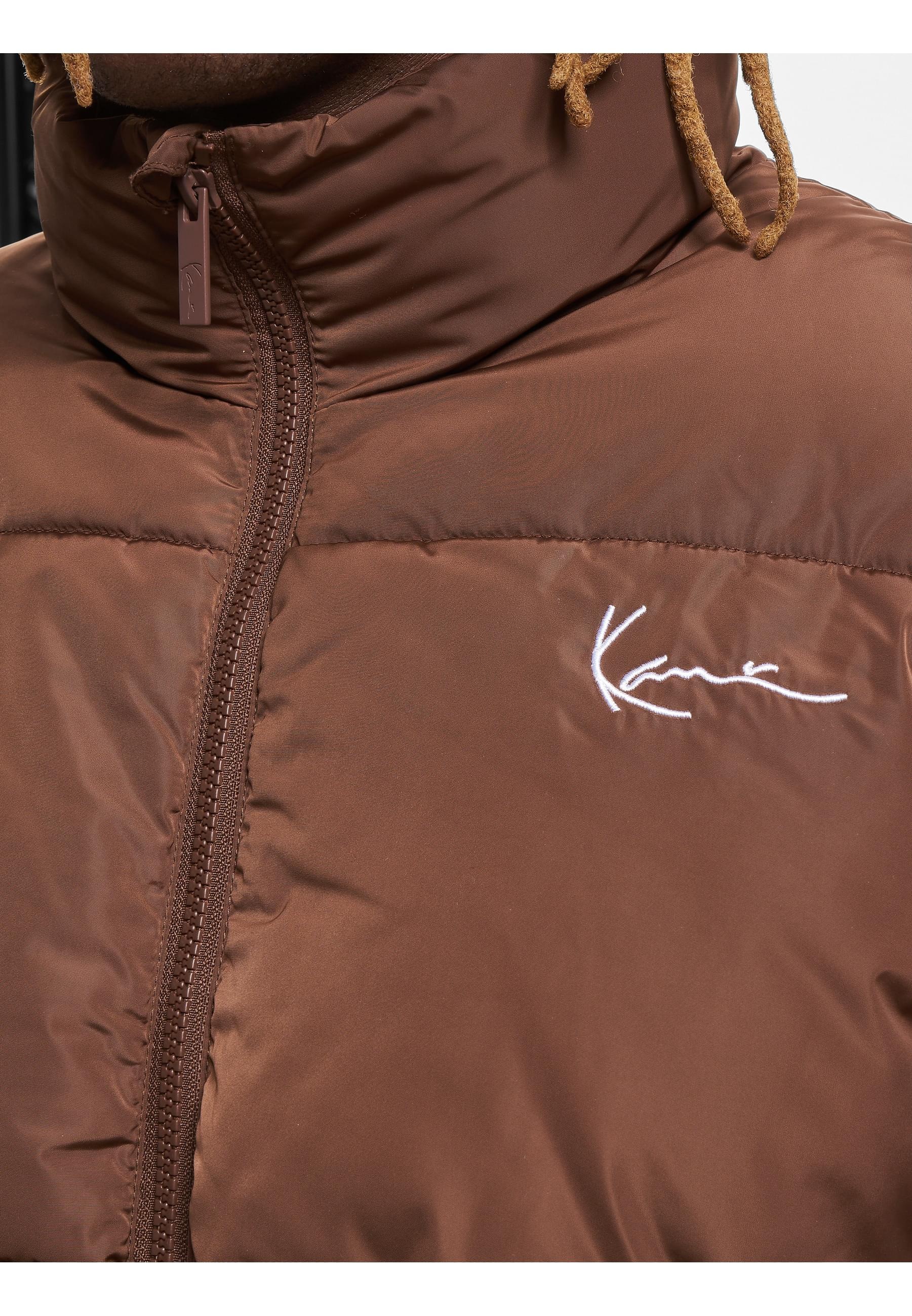 Karl Kani Winterjacke »Karl Kani Unisex KM233-052-2 KK Chest Signature Puffer Jacket«, (1 St.), ohne Kapuze