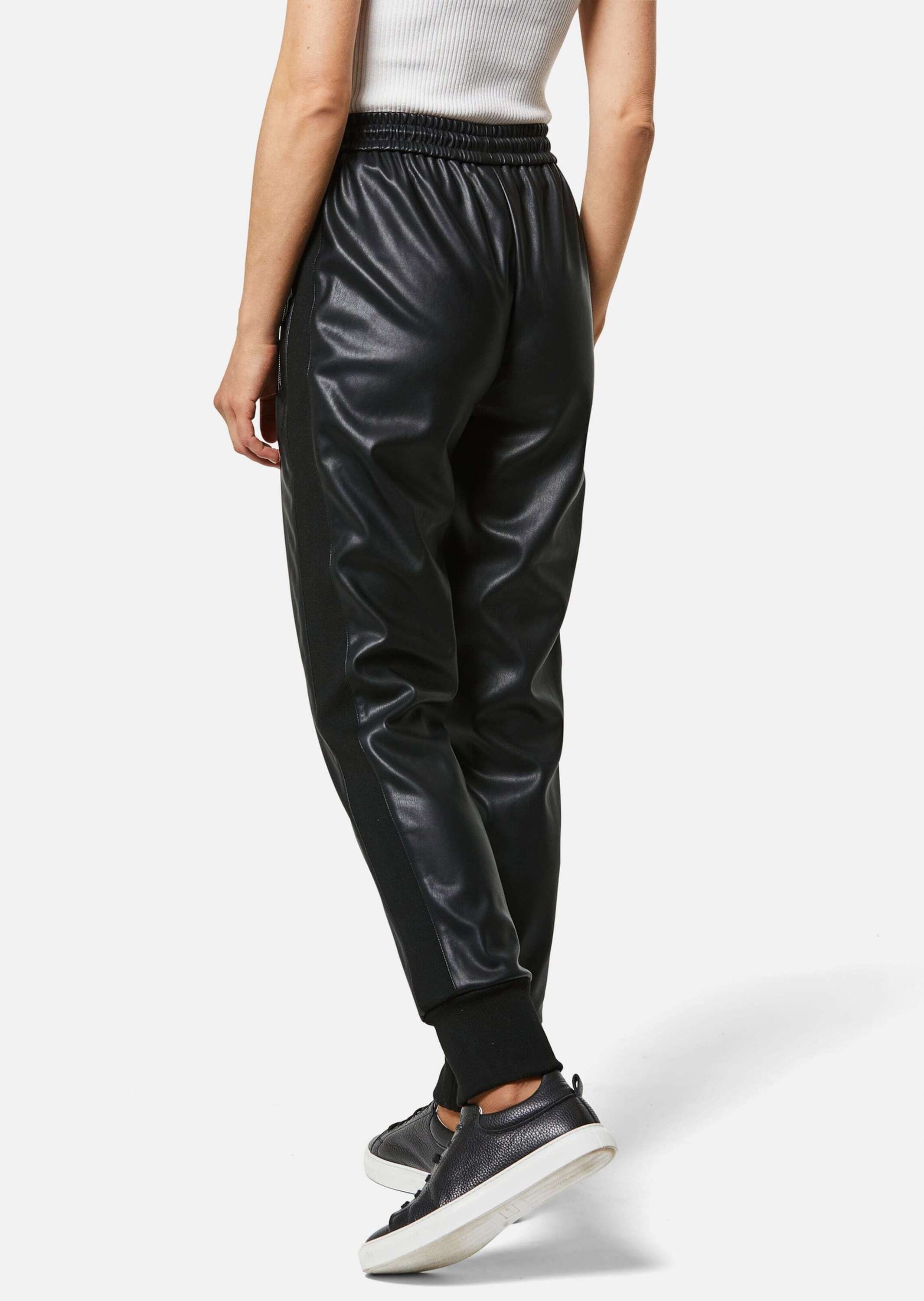MADELEINE Jogger Pants »Hose Hose aus Lederimitat«