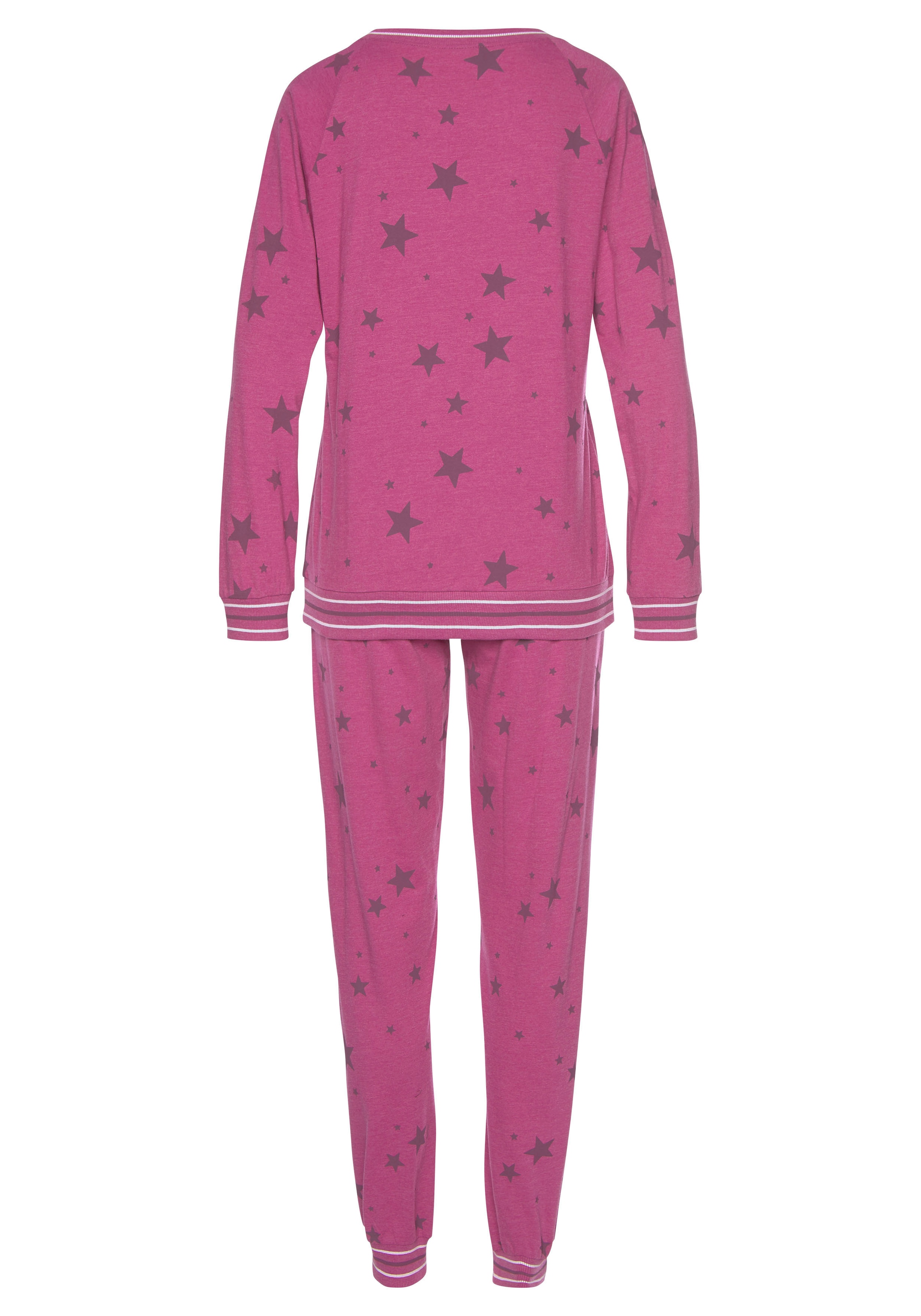 Vivance Dreams Pyjama 2 tlg. mit Sternedruck