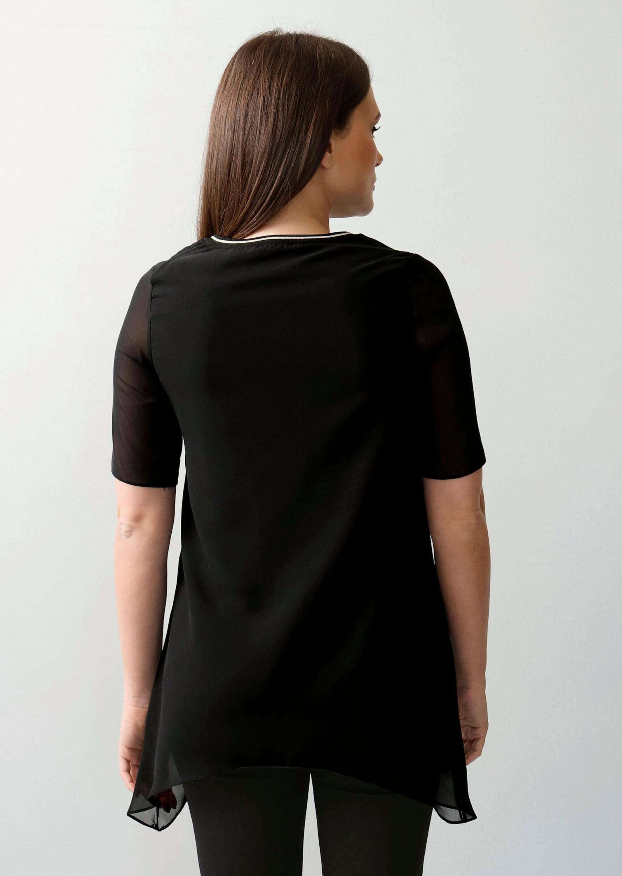 Alba Moda Kurzarmshirt »Longshirt Longshirt«