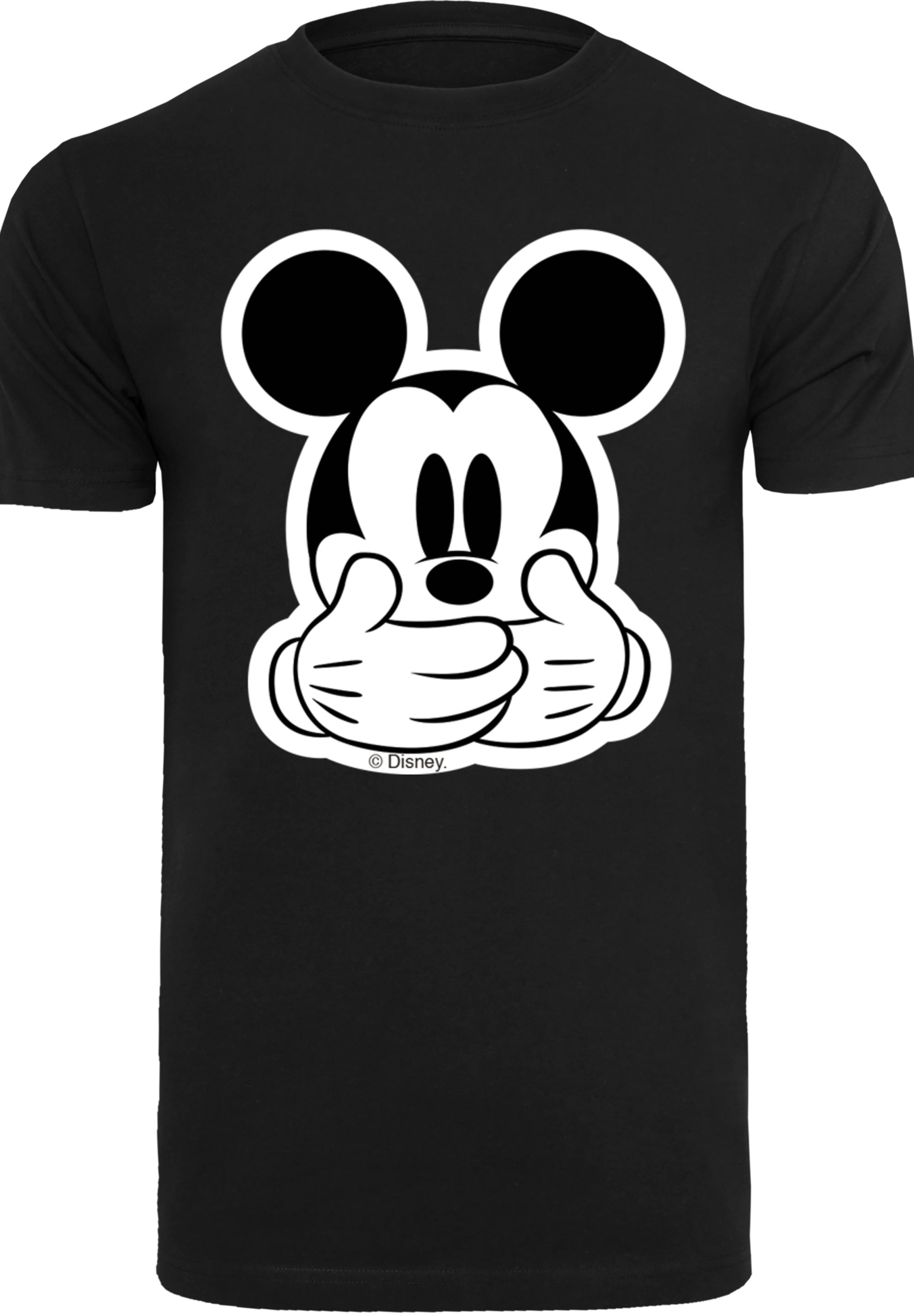 F4NT4STIC T-Shirt »Disney Micky Maus Don’t Speak«, Herren,Premium Merch,Regular-Fit,Basic,Bedruckt