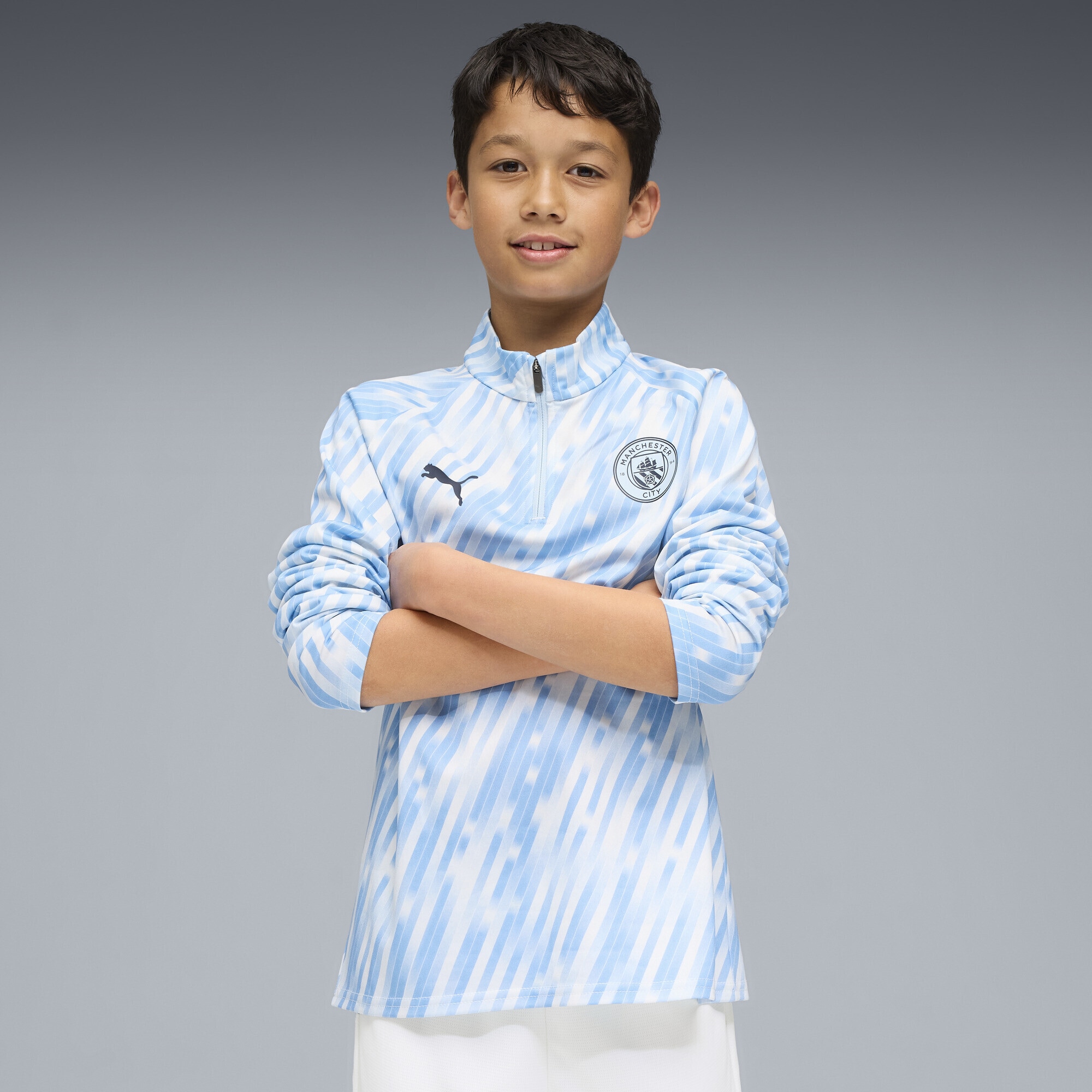 PUMA T-Shirt »Manchester City Aufwärmtop Jugendliche«