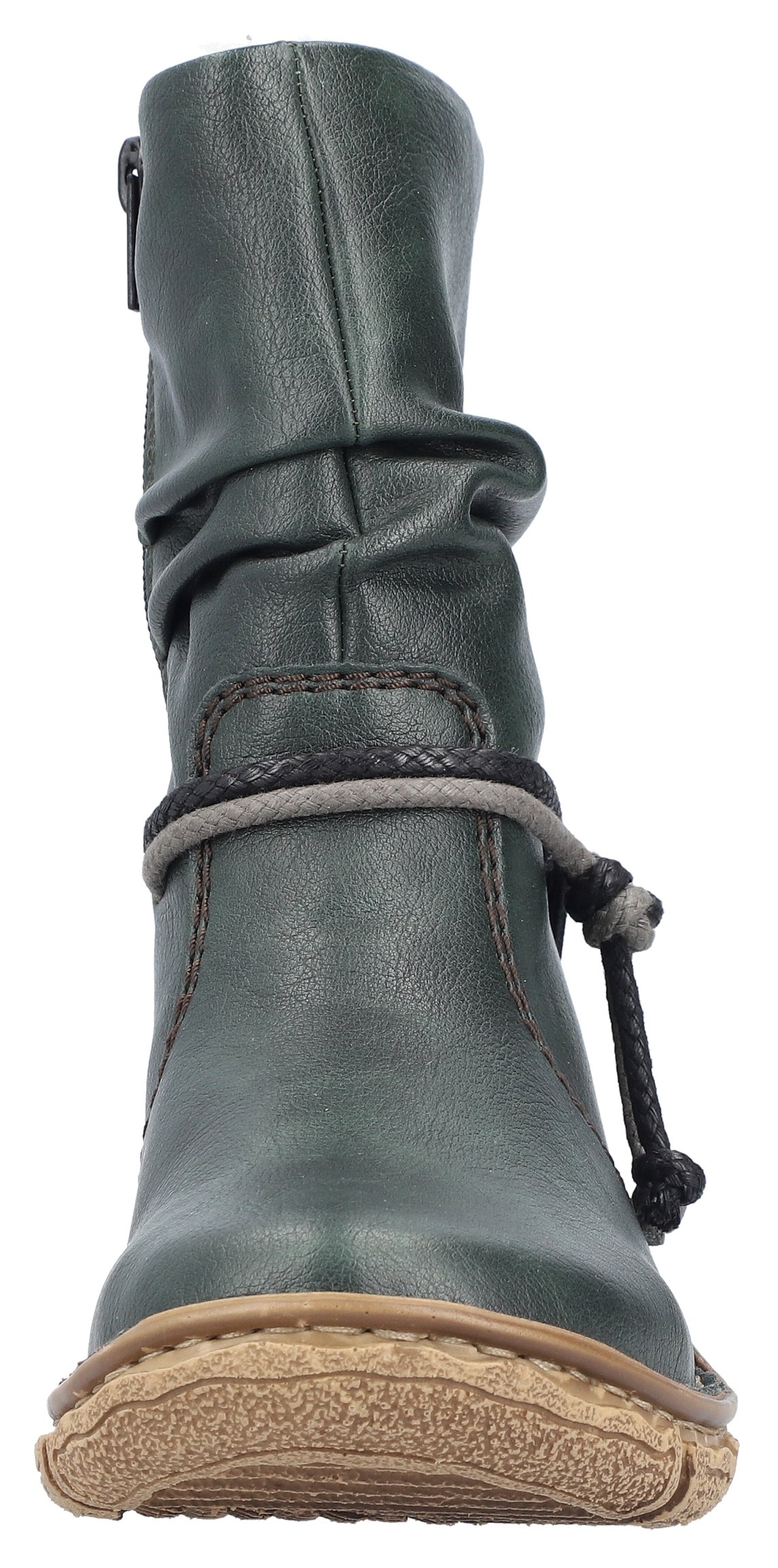 Rieker Winterboots, Winterstiefelette, slouchy Schaft, Reißverschluss, mit Warmfutter