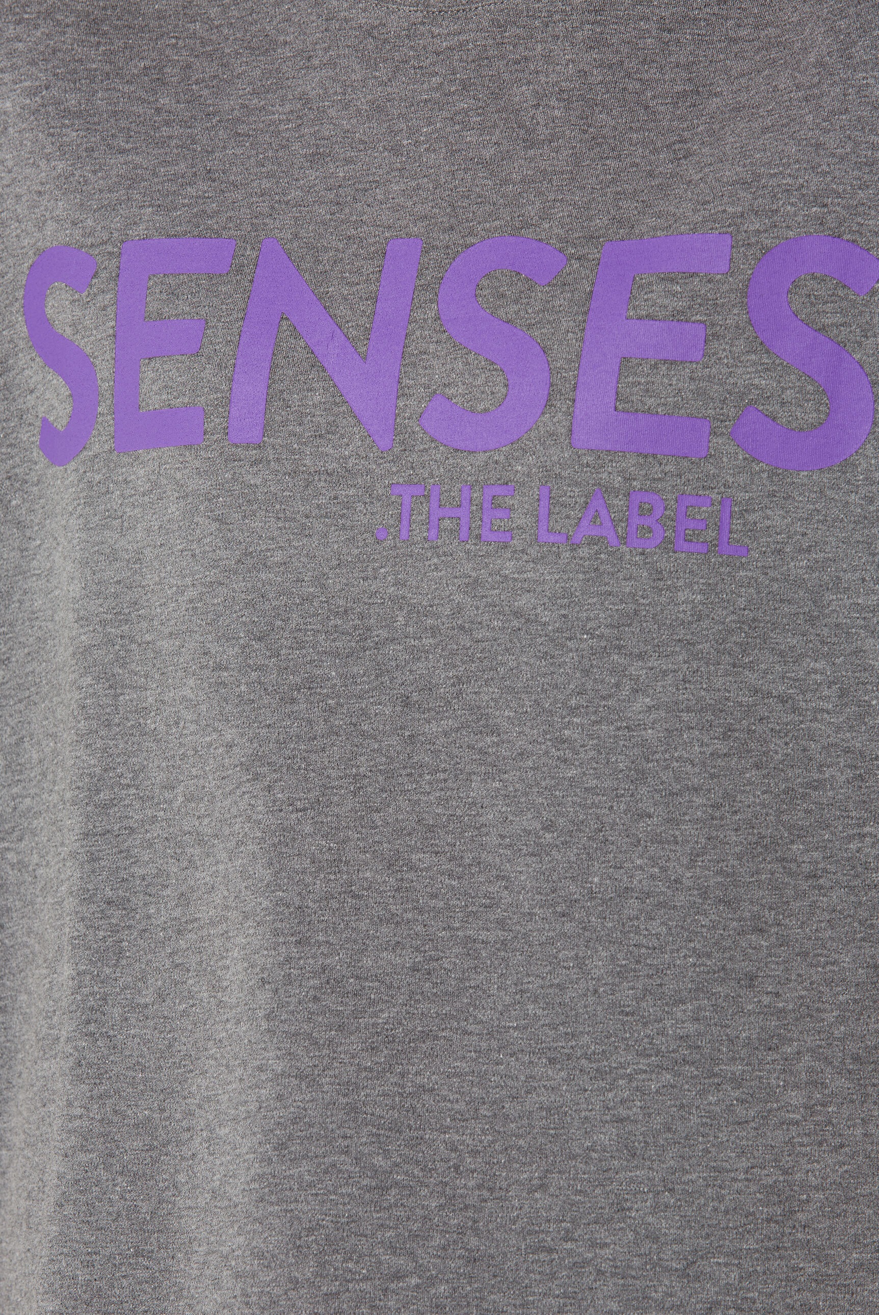 SENSES.THE LABEL Rundhalsshirt mit Baumwolle