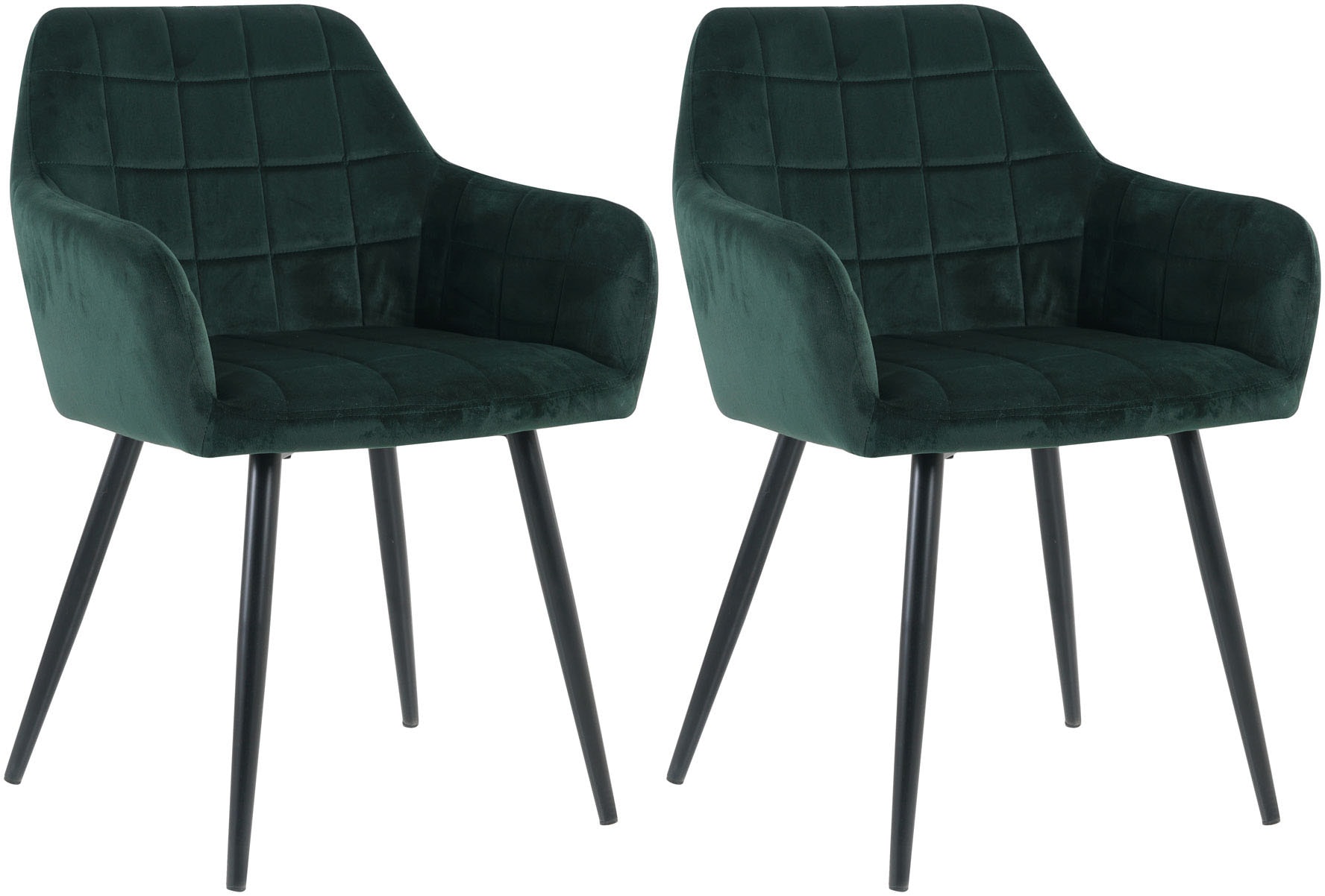 INOSIGN 4-Fußstuhl (Set) 2 Stk.mit Quadratsteppung innen günstig online kaufen